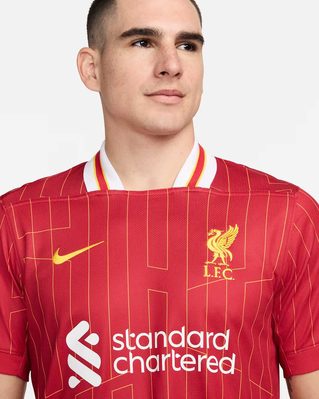 Liverpool FC 2024/25 Stadium Home Men’s Nike Soccer Replica Jersey