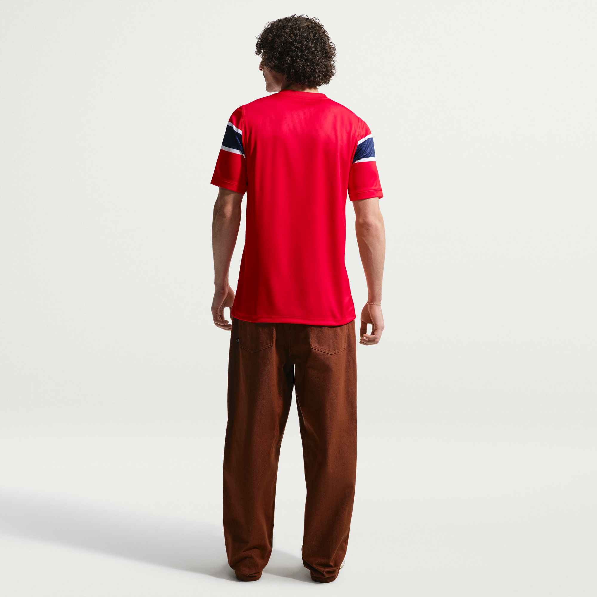 Norway 2026 Stadium Home Men's Nike Dri-FIT Soccer Replica Jersey