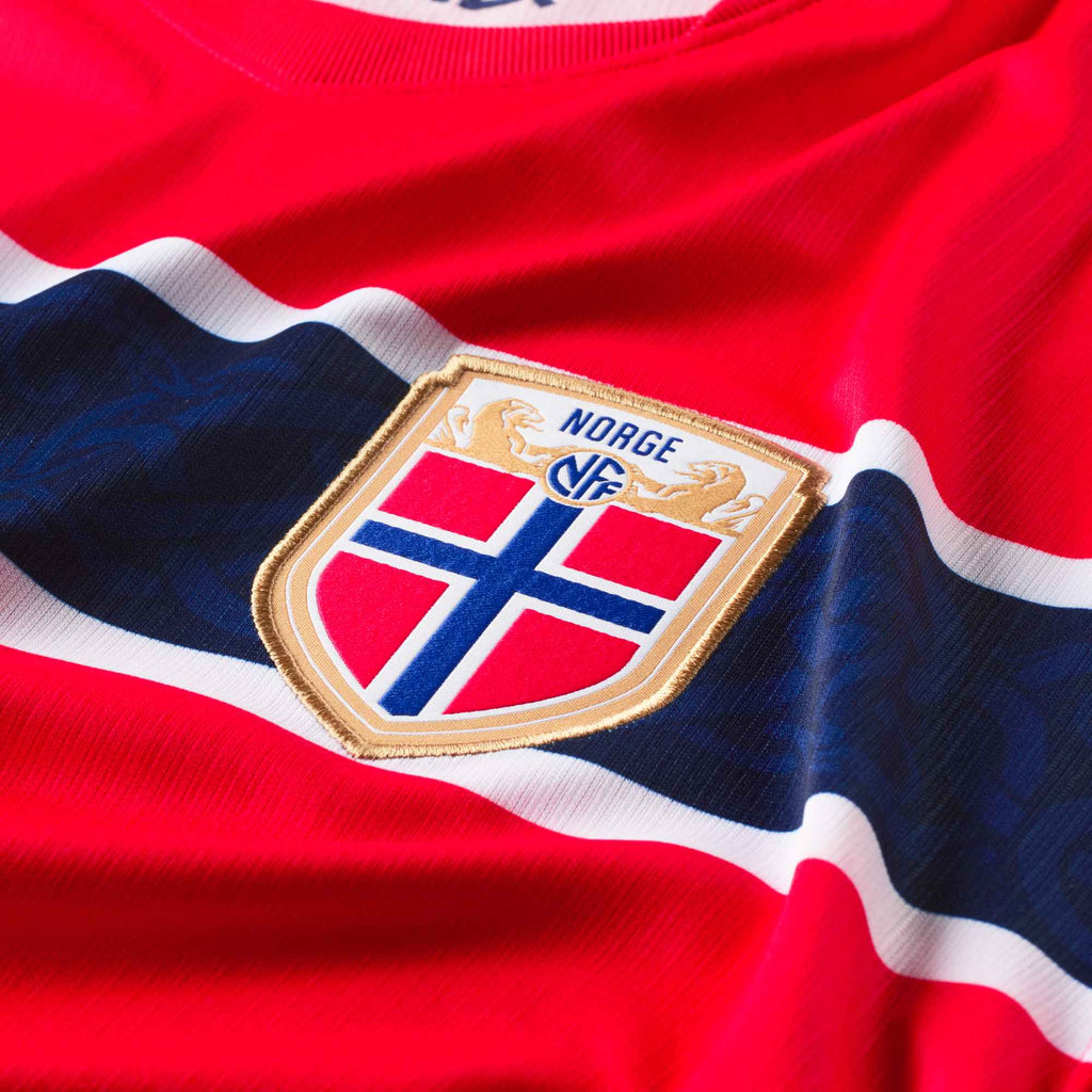 Norway 2026 Stadium Home Men's Nike Dri-FIT Soccer Replica Jersey