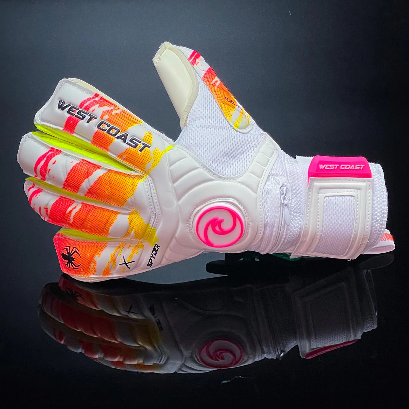 West Coast SPYDER X ™ Sunset Goalkeeper Gloves
