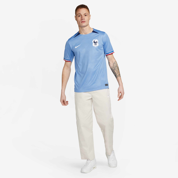 FFF 2023 Stadium Home Men's Nike Dri-FIT Soccer Replica Jersey