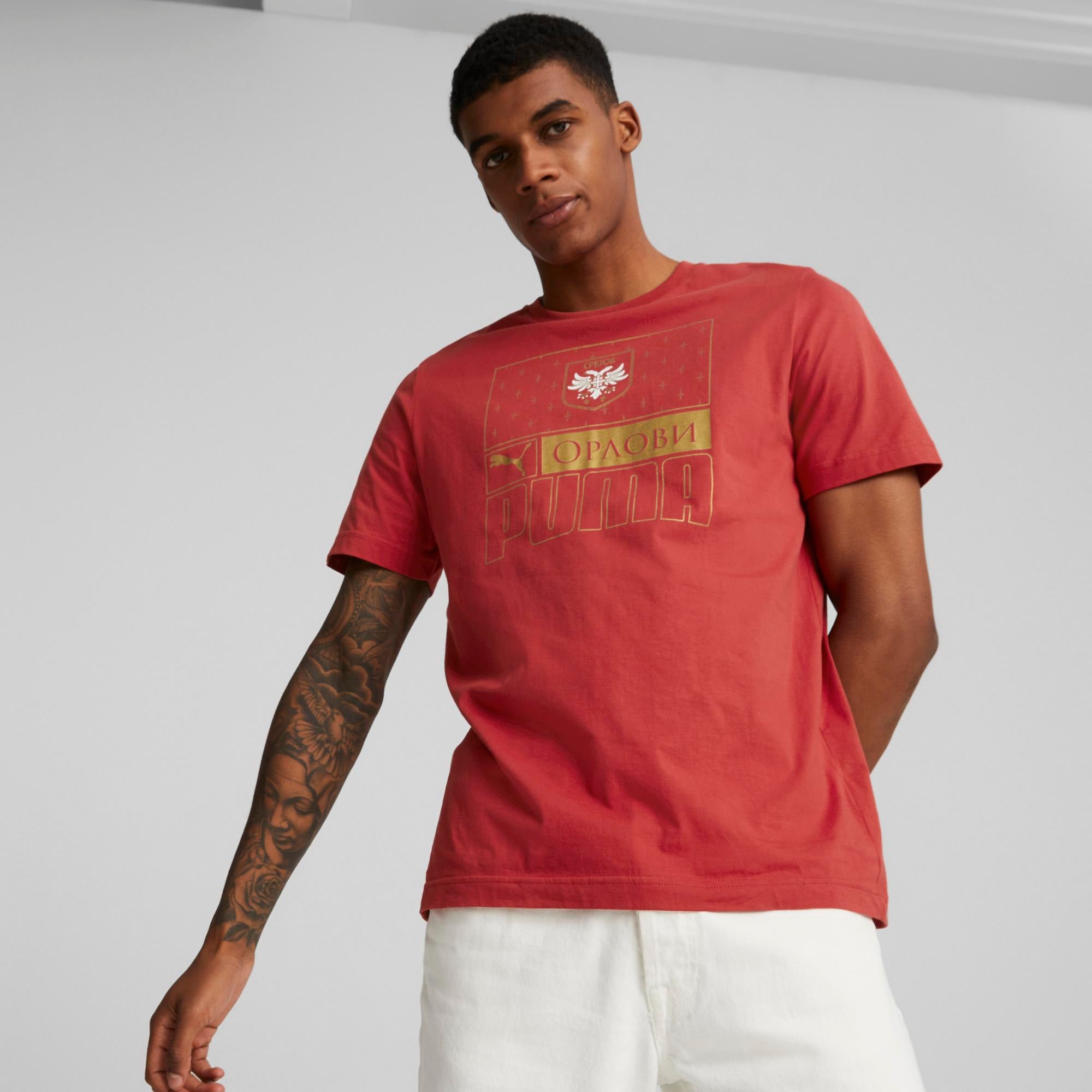 Puma - Serbia Football Core T-Shirt