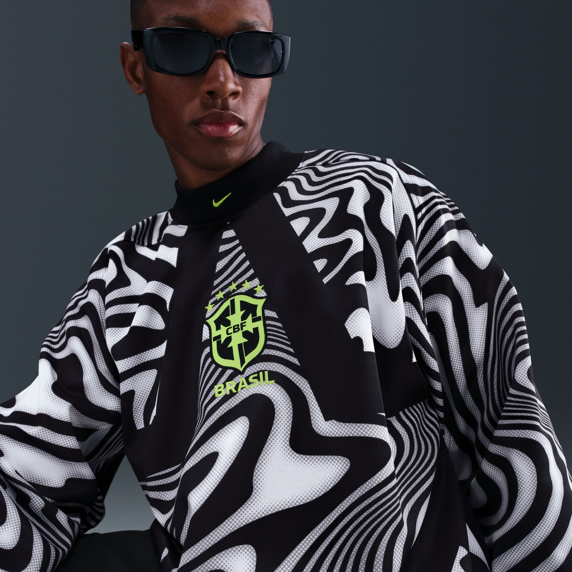 Brazil Hollywood Keeper Men's Nike Soccer Shirt