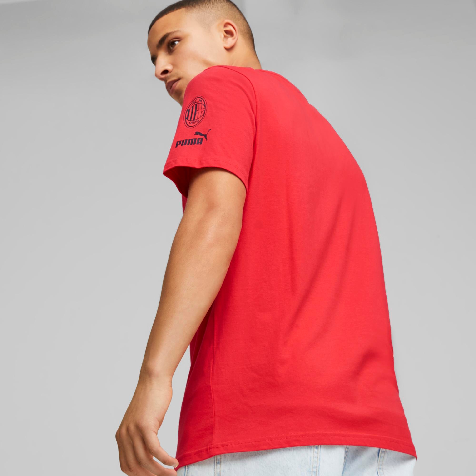 PUMA AC Milan Football Core Graphic T-Shirt