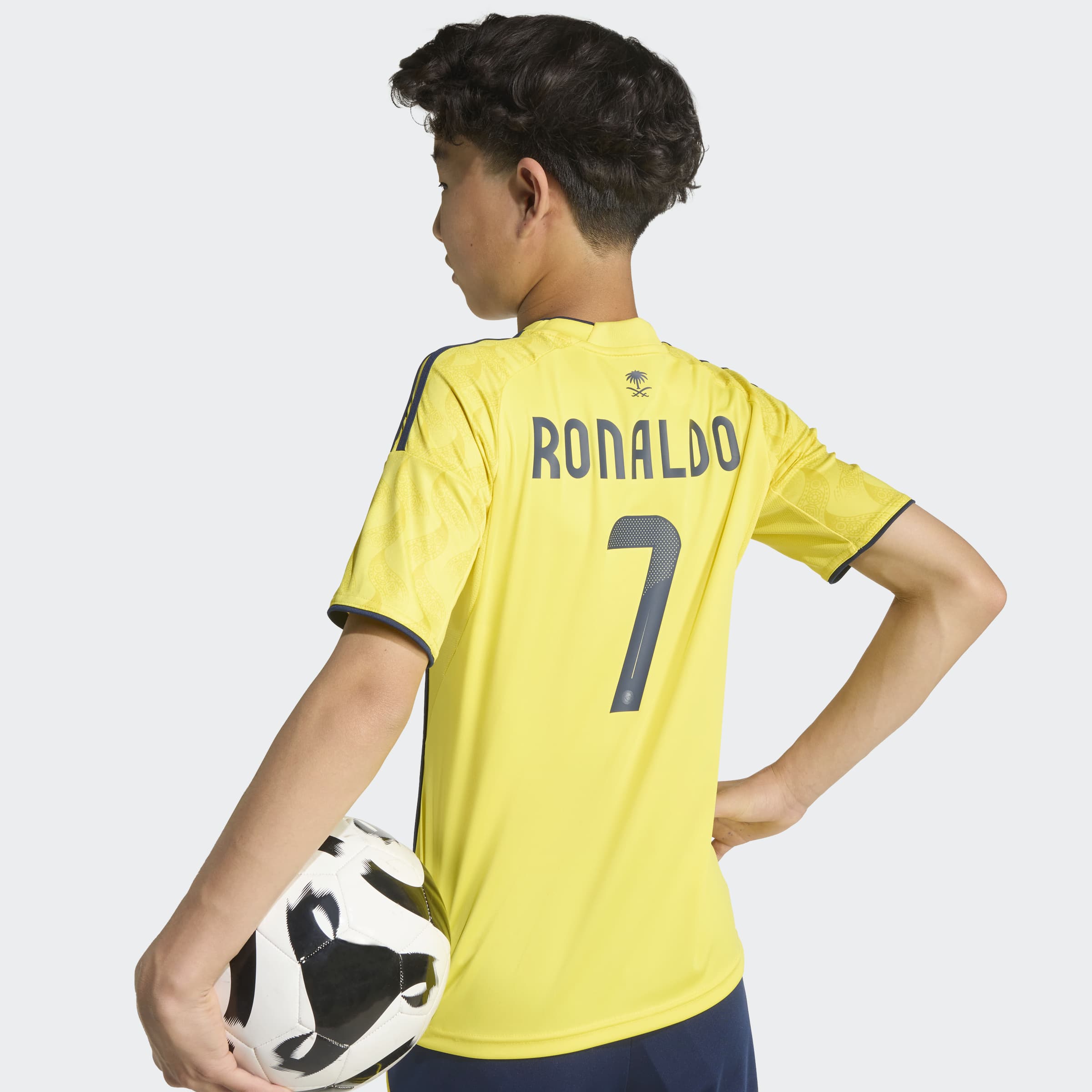 adidas Al Nassr FC 25/26 Ronaldo Home Jersey Kids