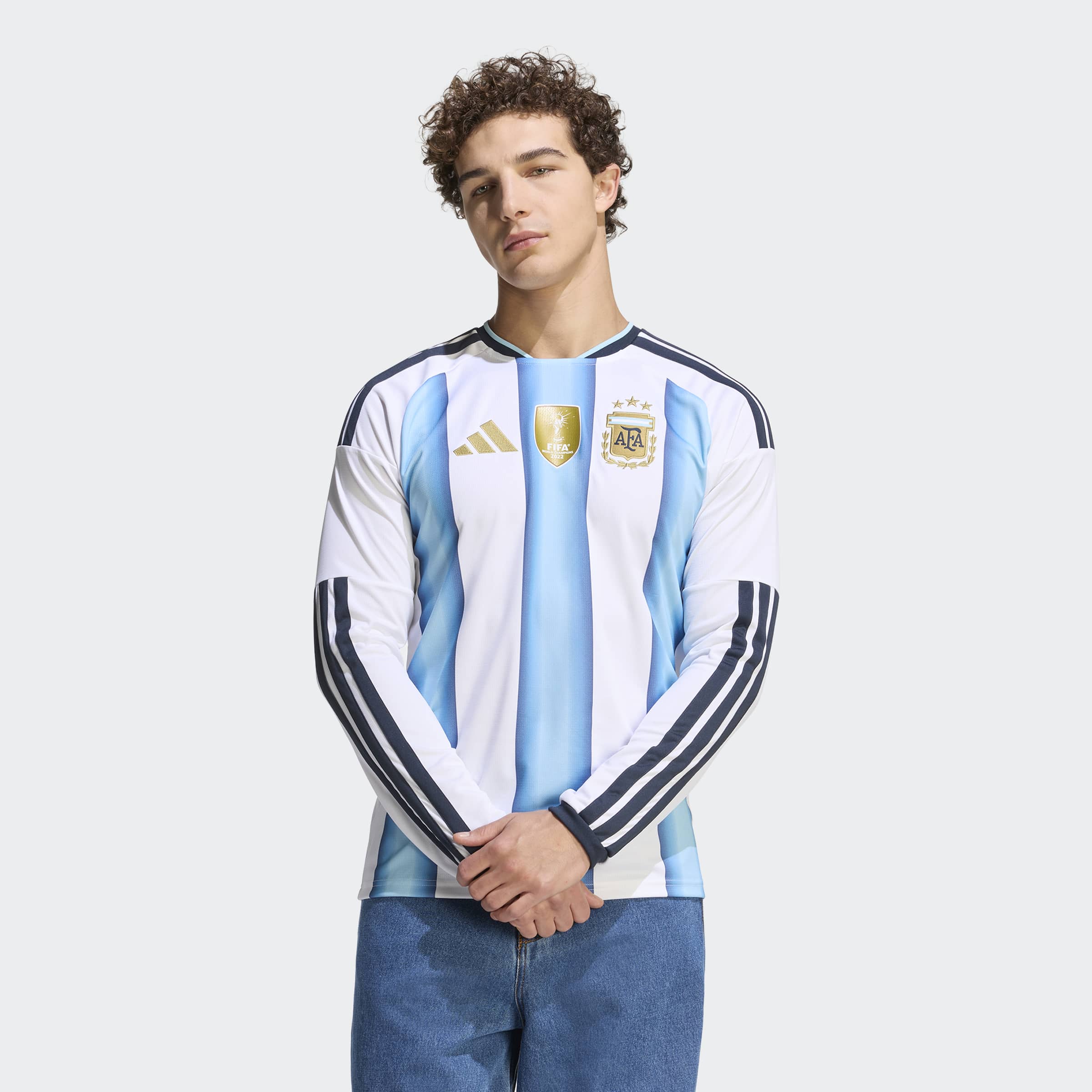 adidas Argentina 26 Home Replica Long Sleeve Jersey