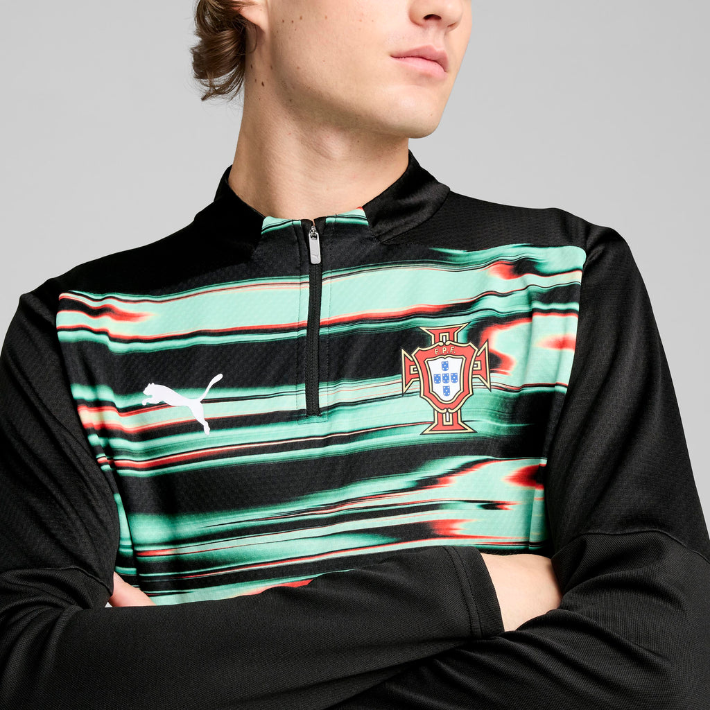 PUMA Portugal Pre-Match 1/4 Zip Top