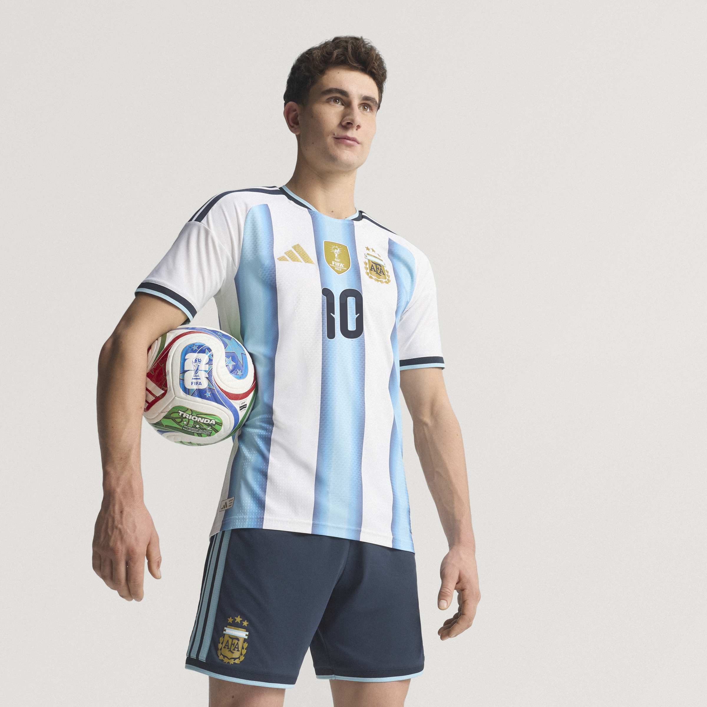 adidas Argentina 26 Home Messi Authentic Jersey