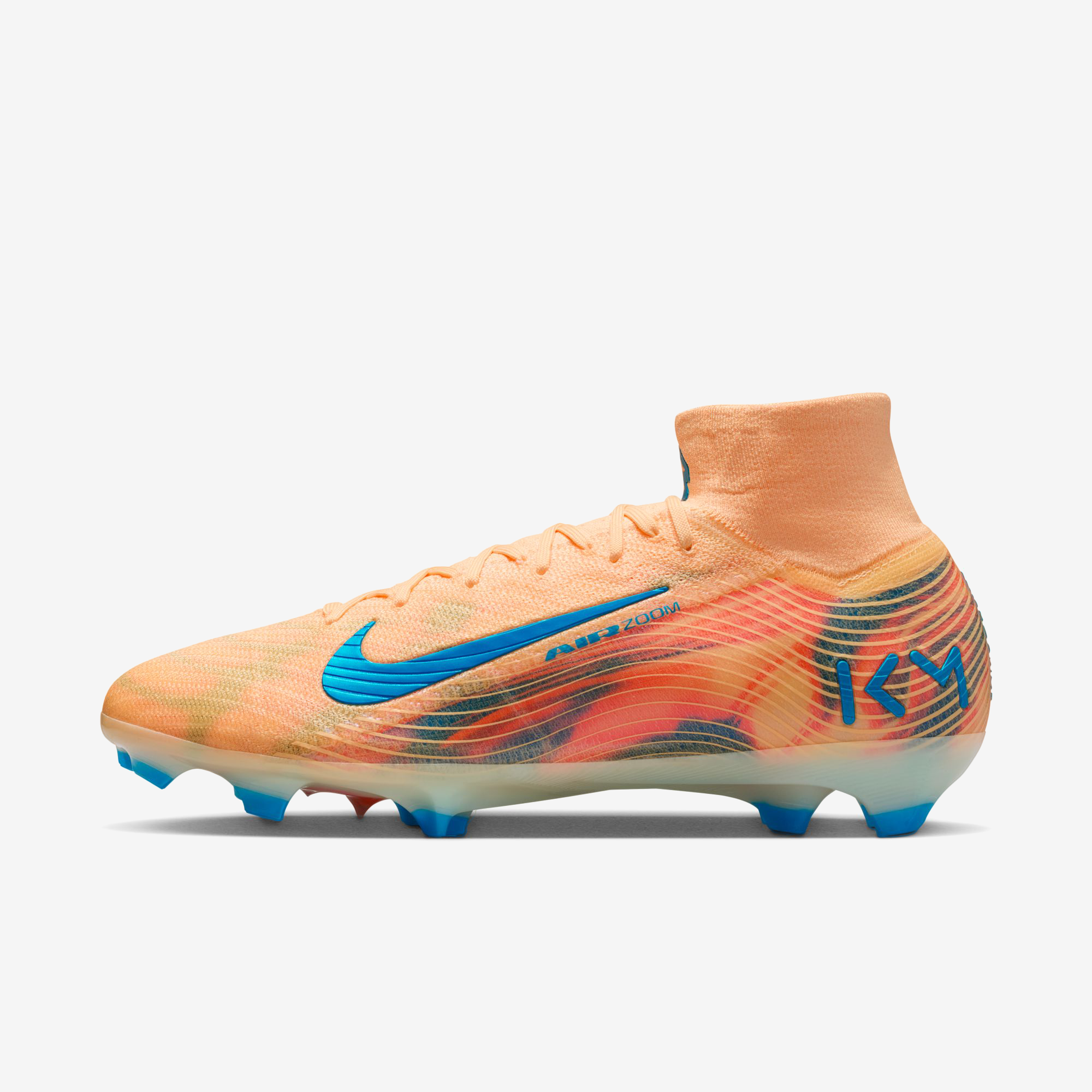 Kylian Mbappé Nike Mercurial Superfly 10 Elite Firm-Ground High-Top Soccer Cleats
