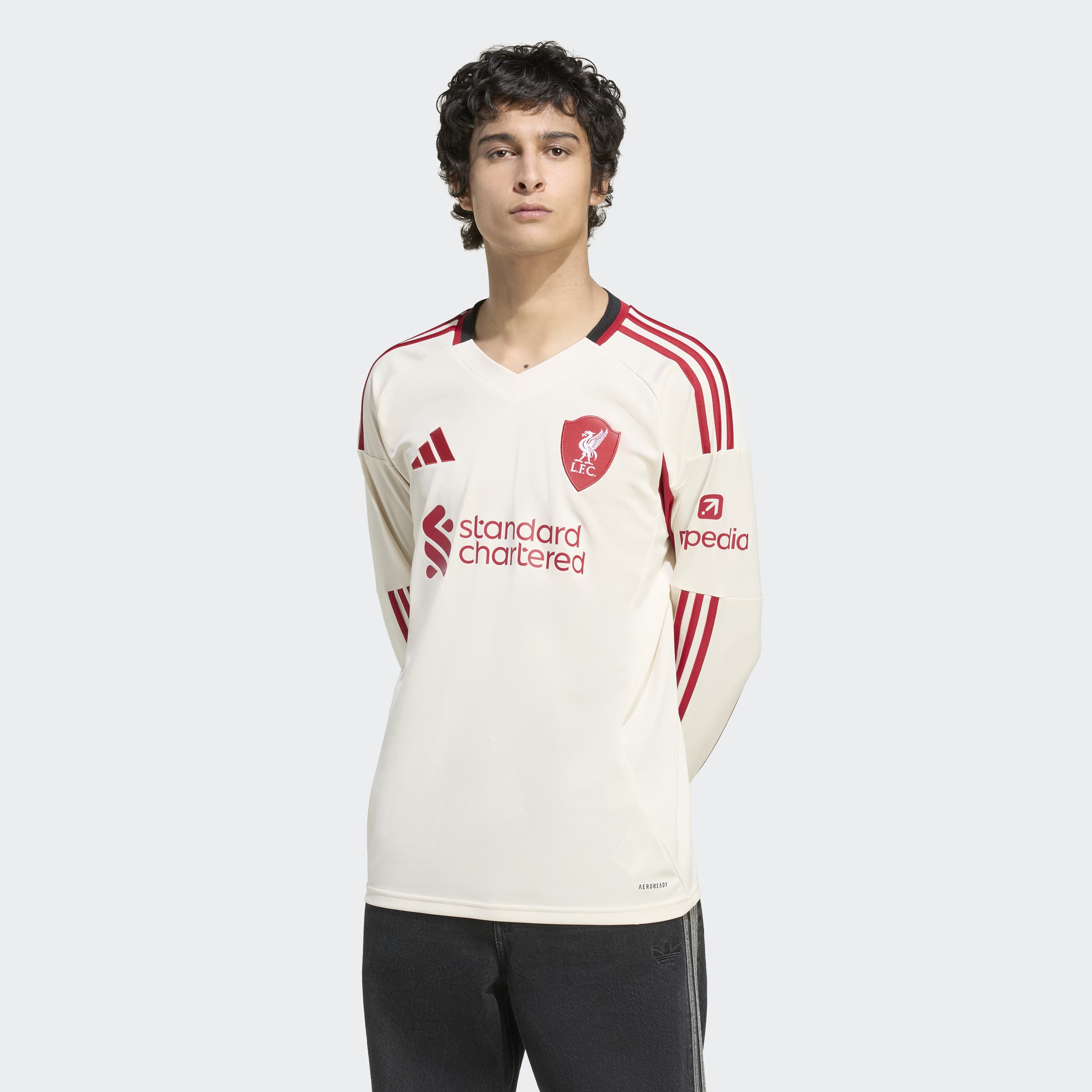 adidas Liverpool FC 25/26 Long Sleeve Away Jersey – FC Soccer