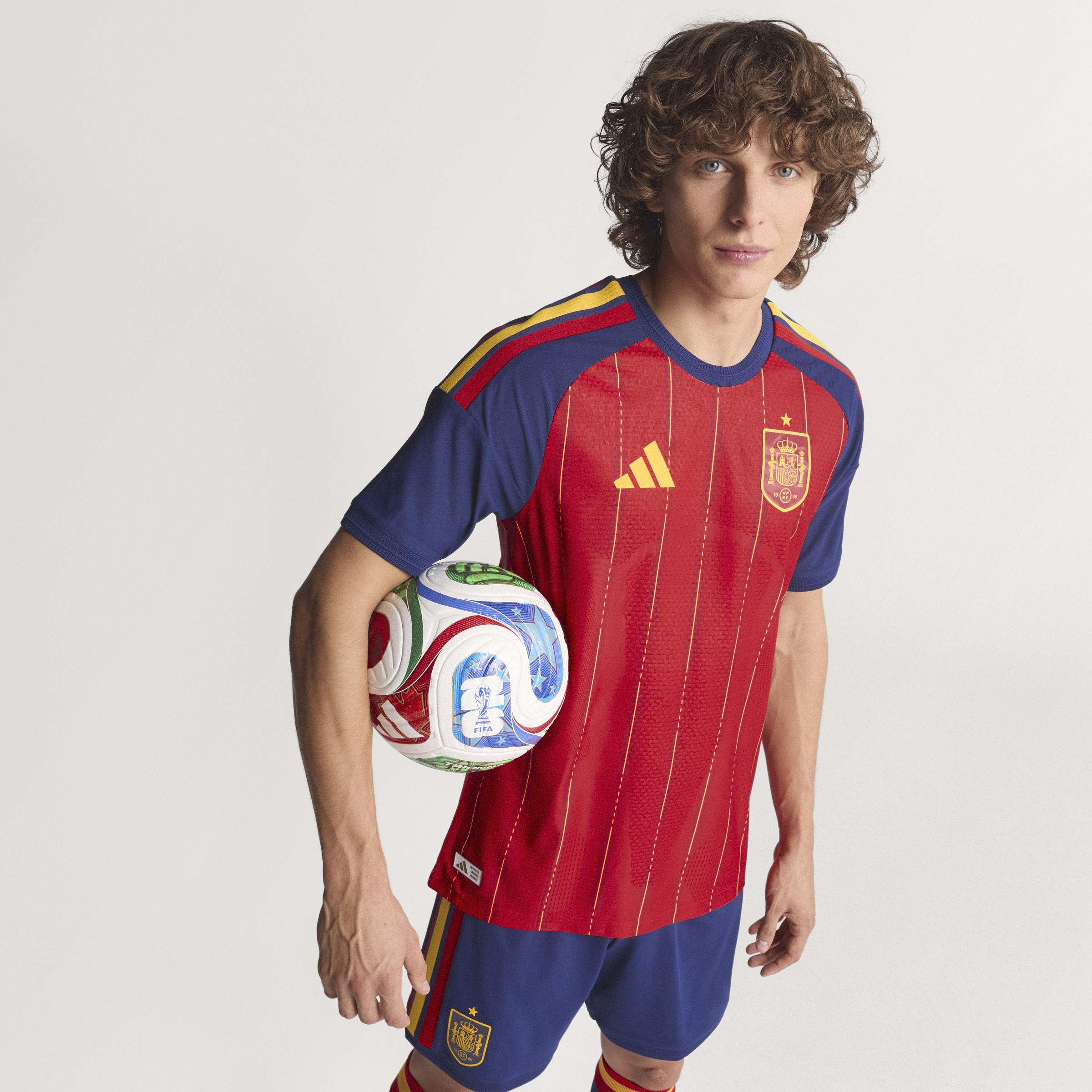 adidas Spain 26 Home Authentic Jersey