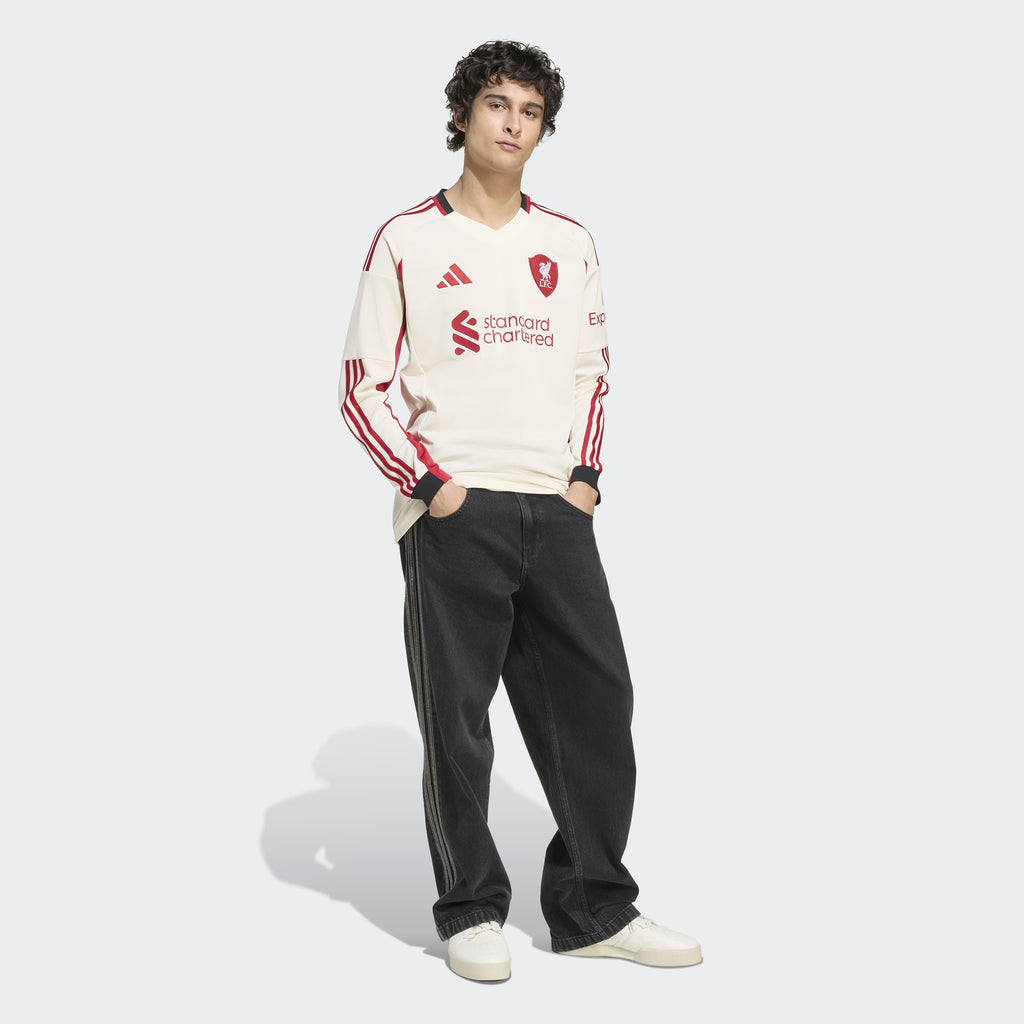 adidas Liverpool FC 25/26 Long Sleeve Away Jersey