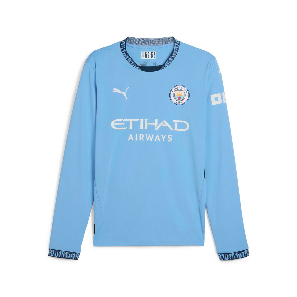 PUMA Manchester City 24/25 Long Sleeve Home Replica Jersey