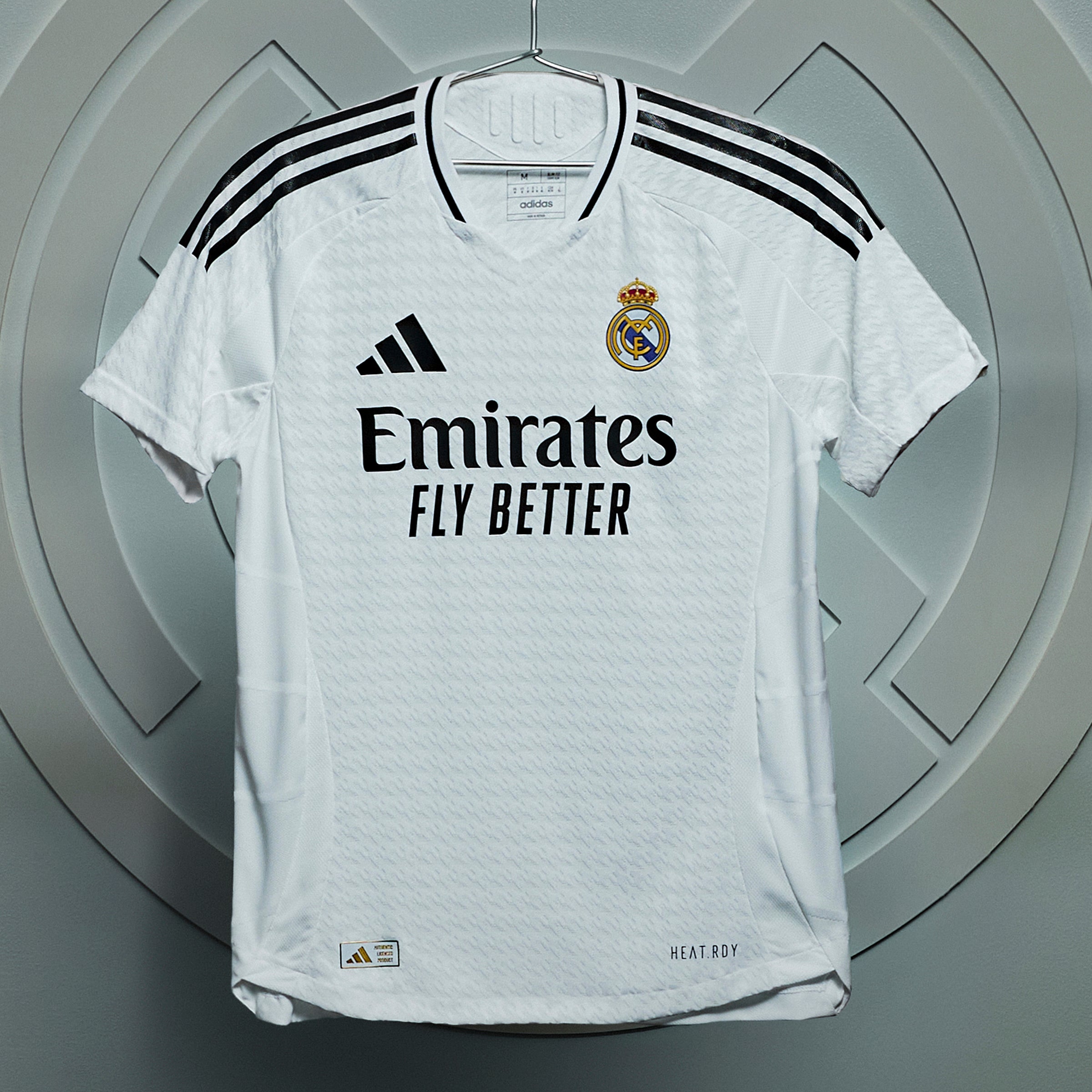 adidas Real Madrid 24/25 Home Authentic Jersey