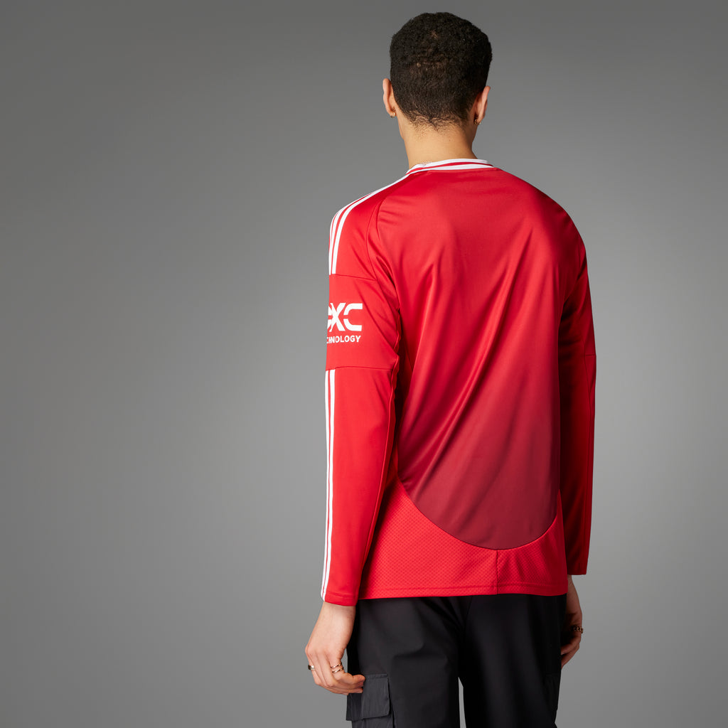 adidas Manchester United 24/25 Long Sleeve Home Jersey
