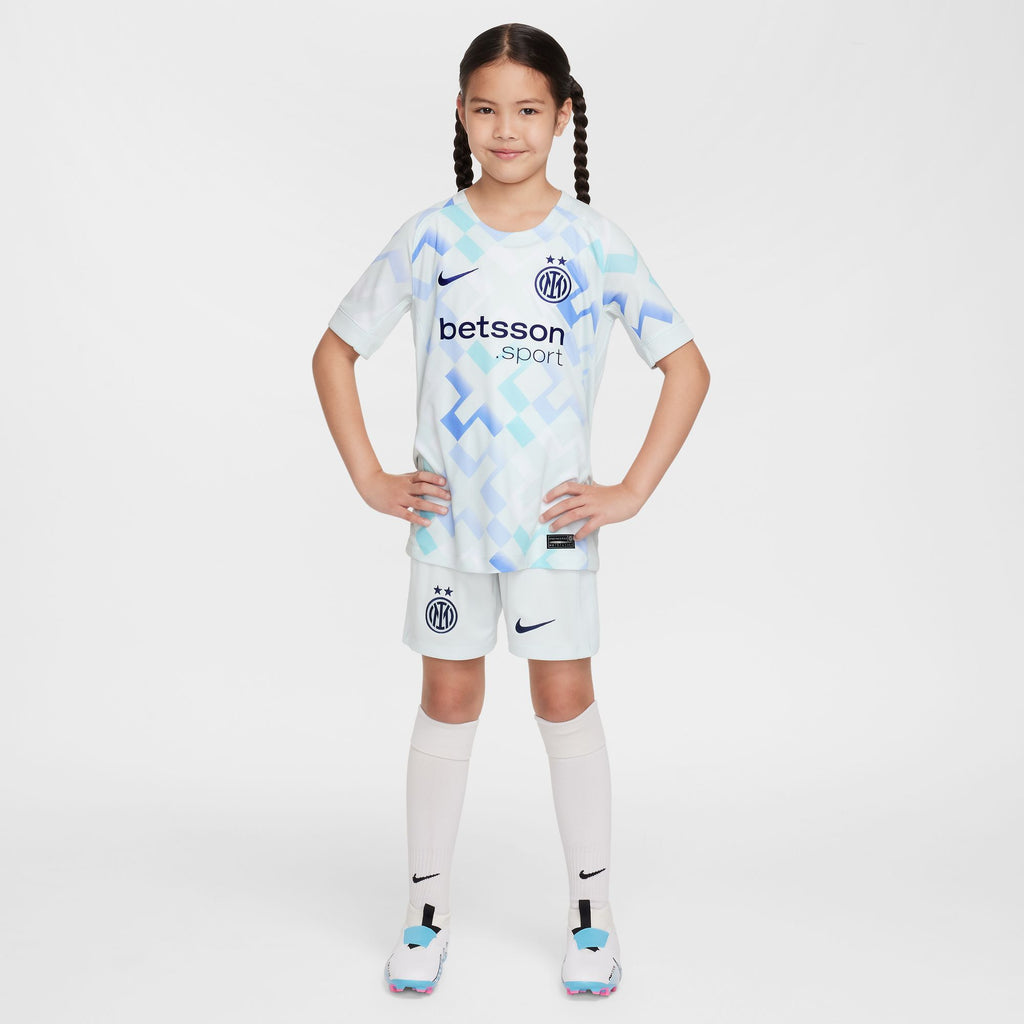Inter Milan 2025/26 Stadium Away Big Kids' Nike Dri-FIT Replica Jersey