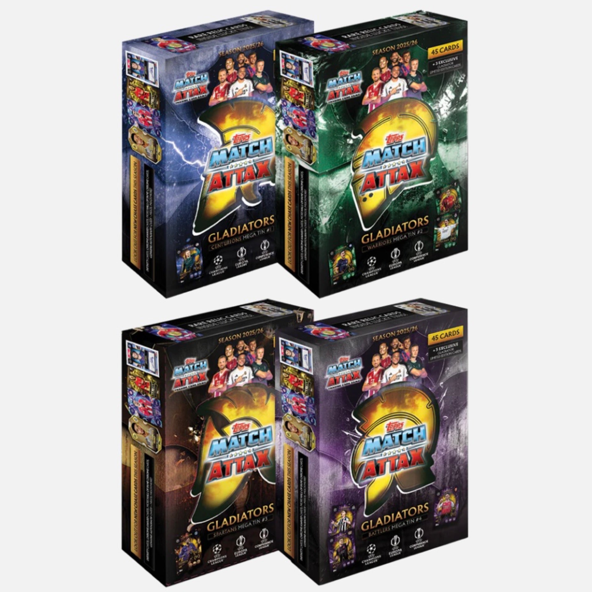 topps UCC Match Attax 2025/26 - Mega Tin Bundle