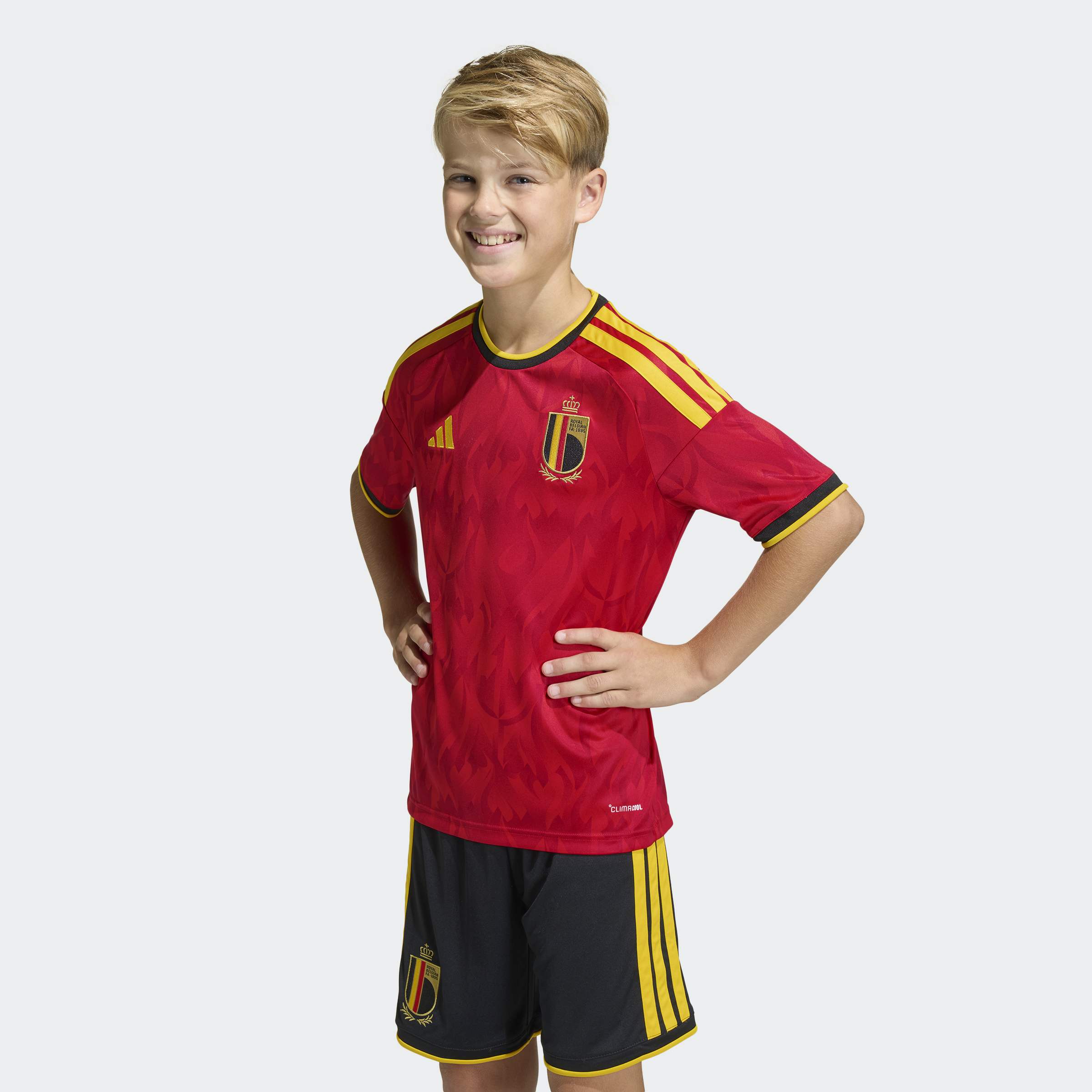 adidas Belgium 26 Home Kids Jersey