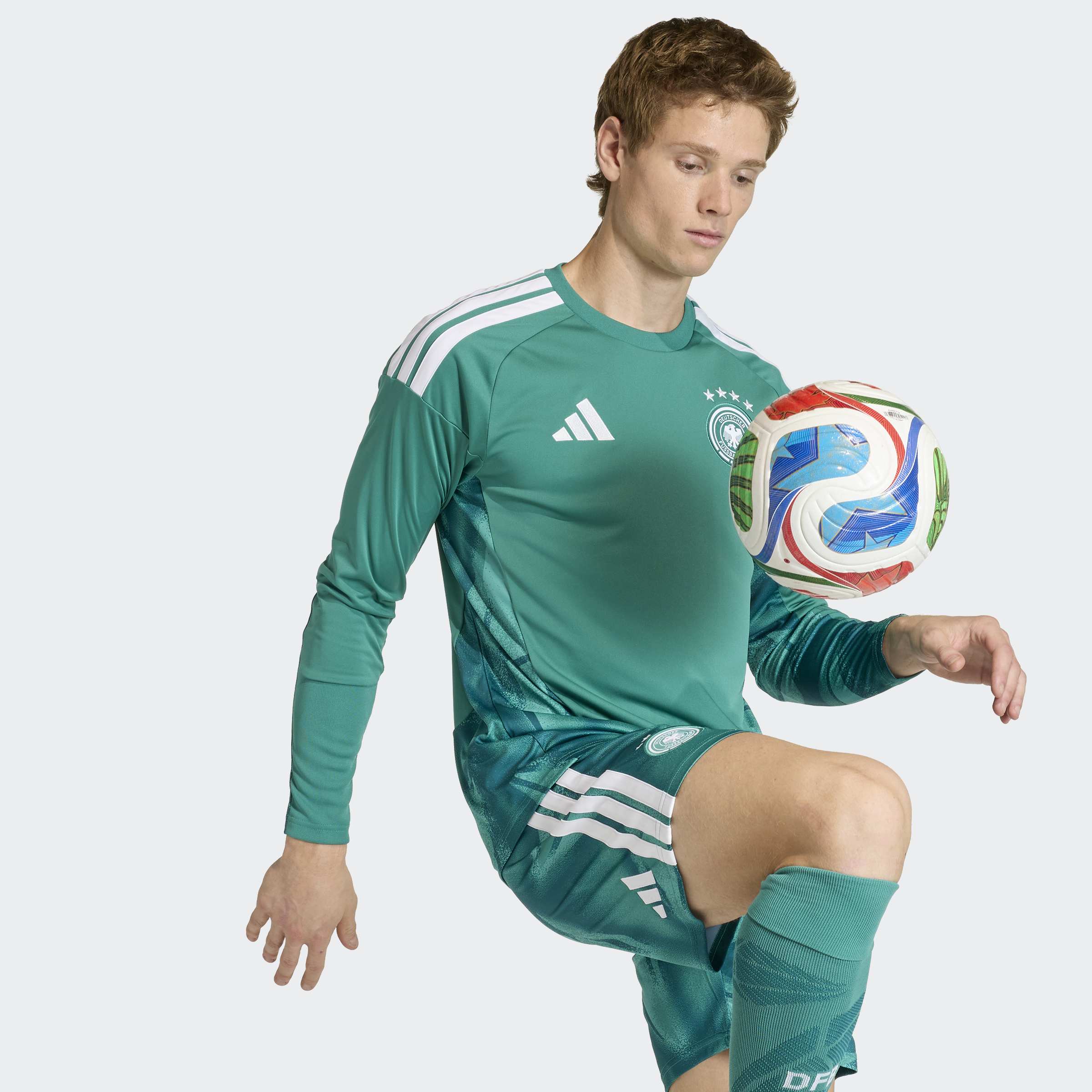 adidas Germany 26 Home Replica Goalkeeper Long Sleeve Jersey