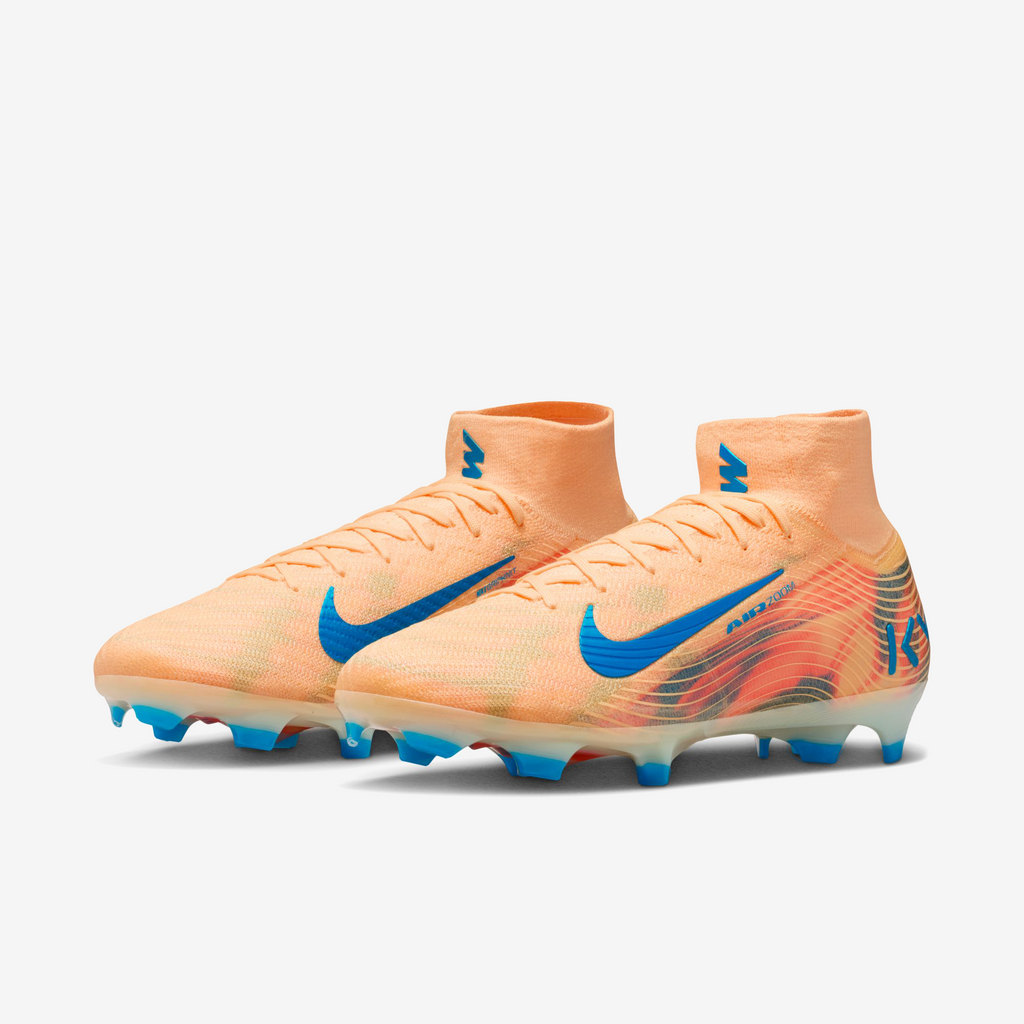 Kylian Mbappé Nike Mercurial Superfly 10 Elite Firm-Ground High-Top Soccer Cleats