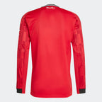 adidas Manchester United 25/26 Long Sleeve Home Jersey