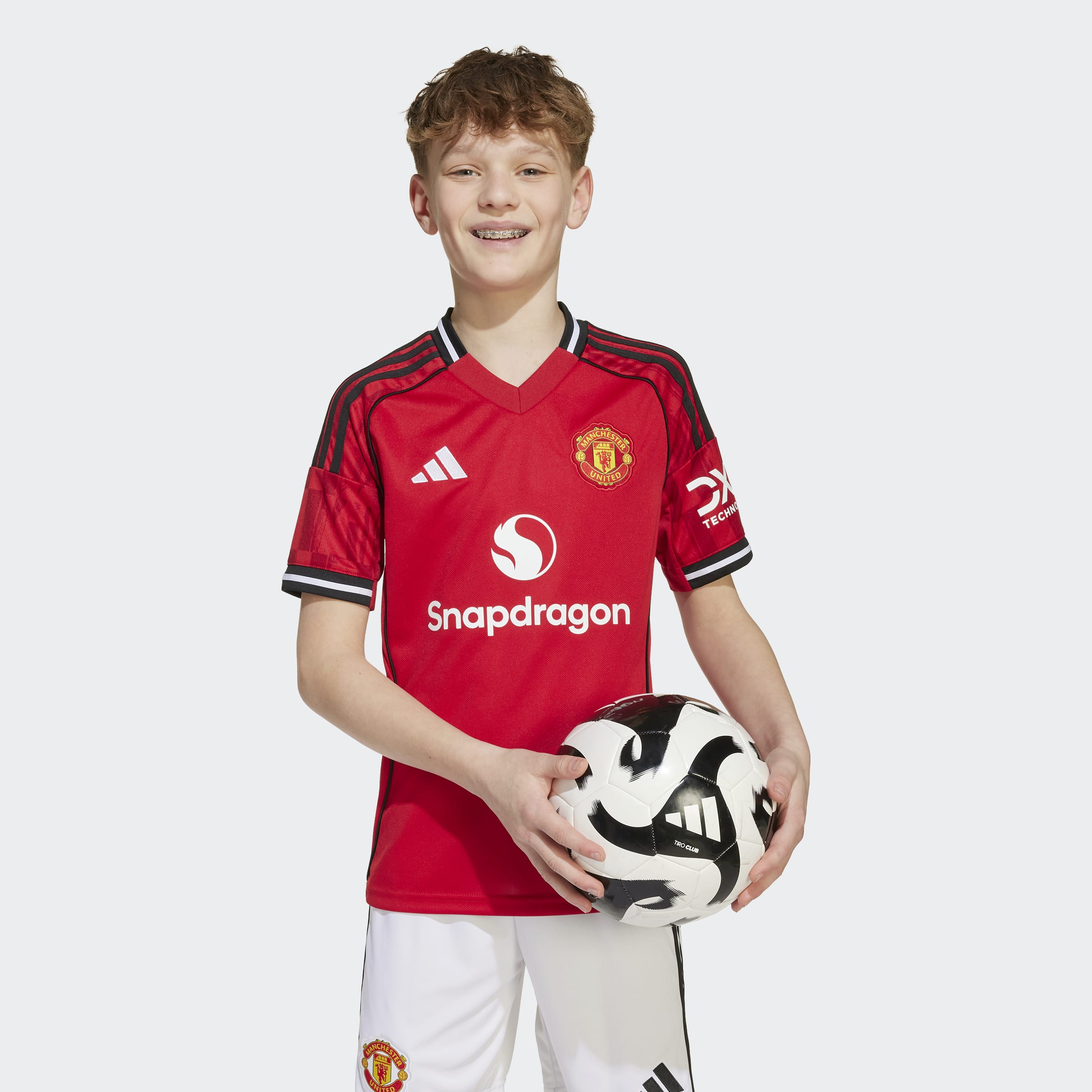 adidas Manchester United 25/26 Home Jersey Kids