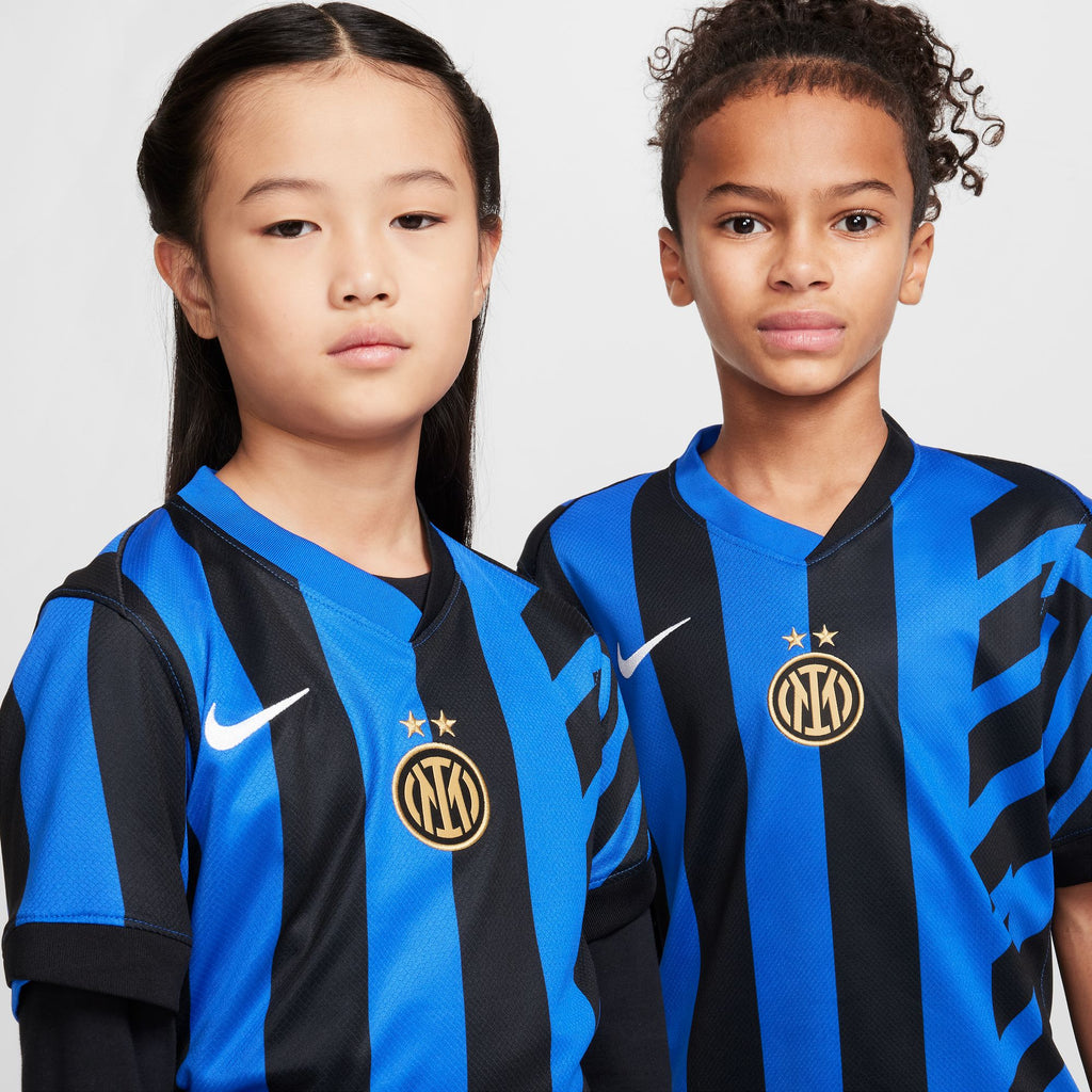 Inter Milan 2024/25 Stadium Home Big Kids' Nike Dri-FIT Replica Jersey