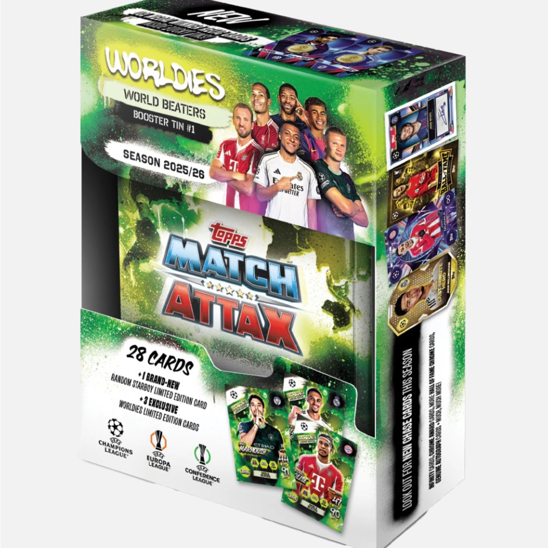topps UCC Match Attax 2025/26 - Mini Tin #1 - World Beaters