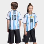 adidas Argentina 26 Home Replica Messi Kids Jersey