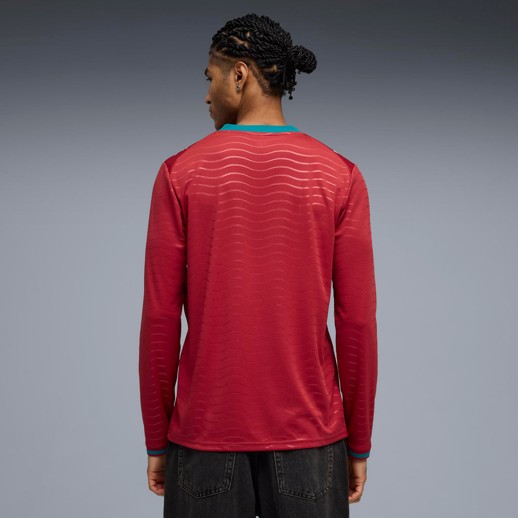 PUMA Portugal 2026 Home Men's Long Sleeve Soccer Jersey