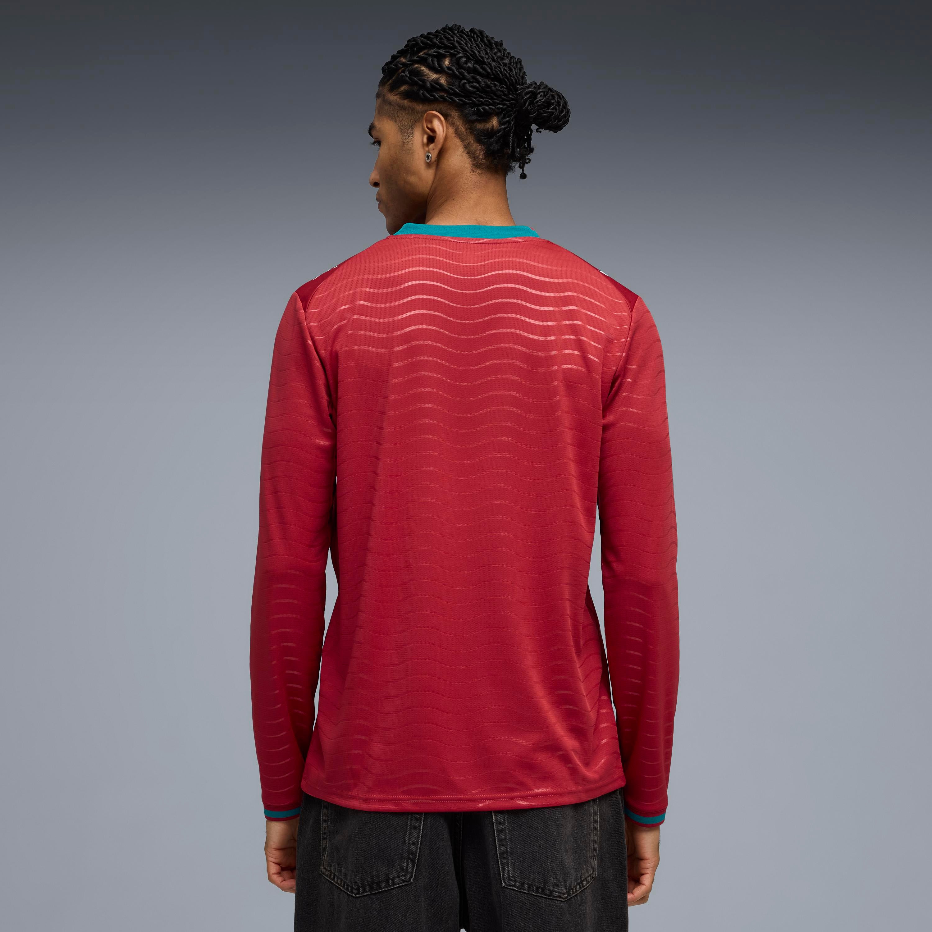 PUMA Portugal 2026 Home Men's Long Sleeve Soccer Jersey