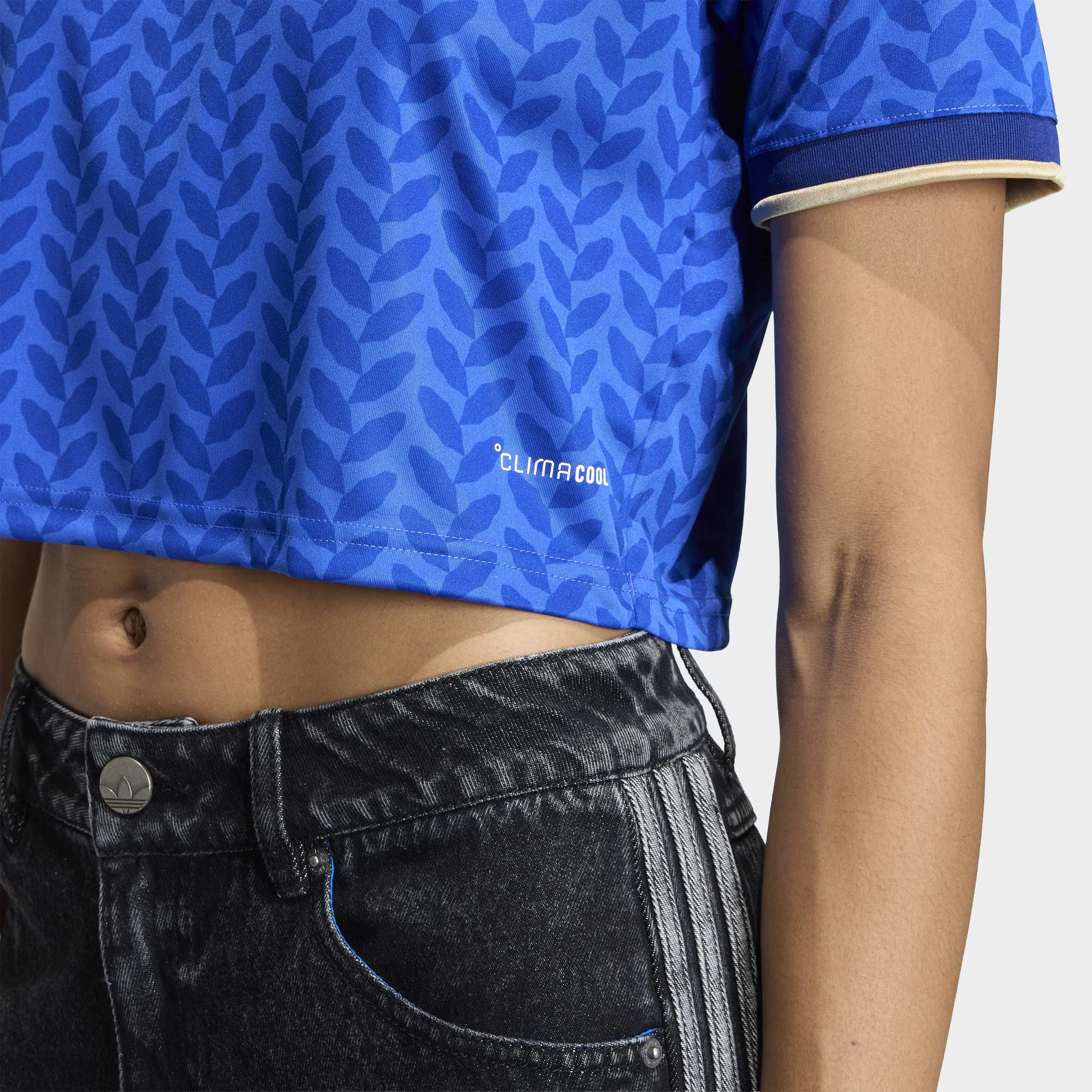adidas Italy 26 Home Replica Women's Cropped Jersey