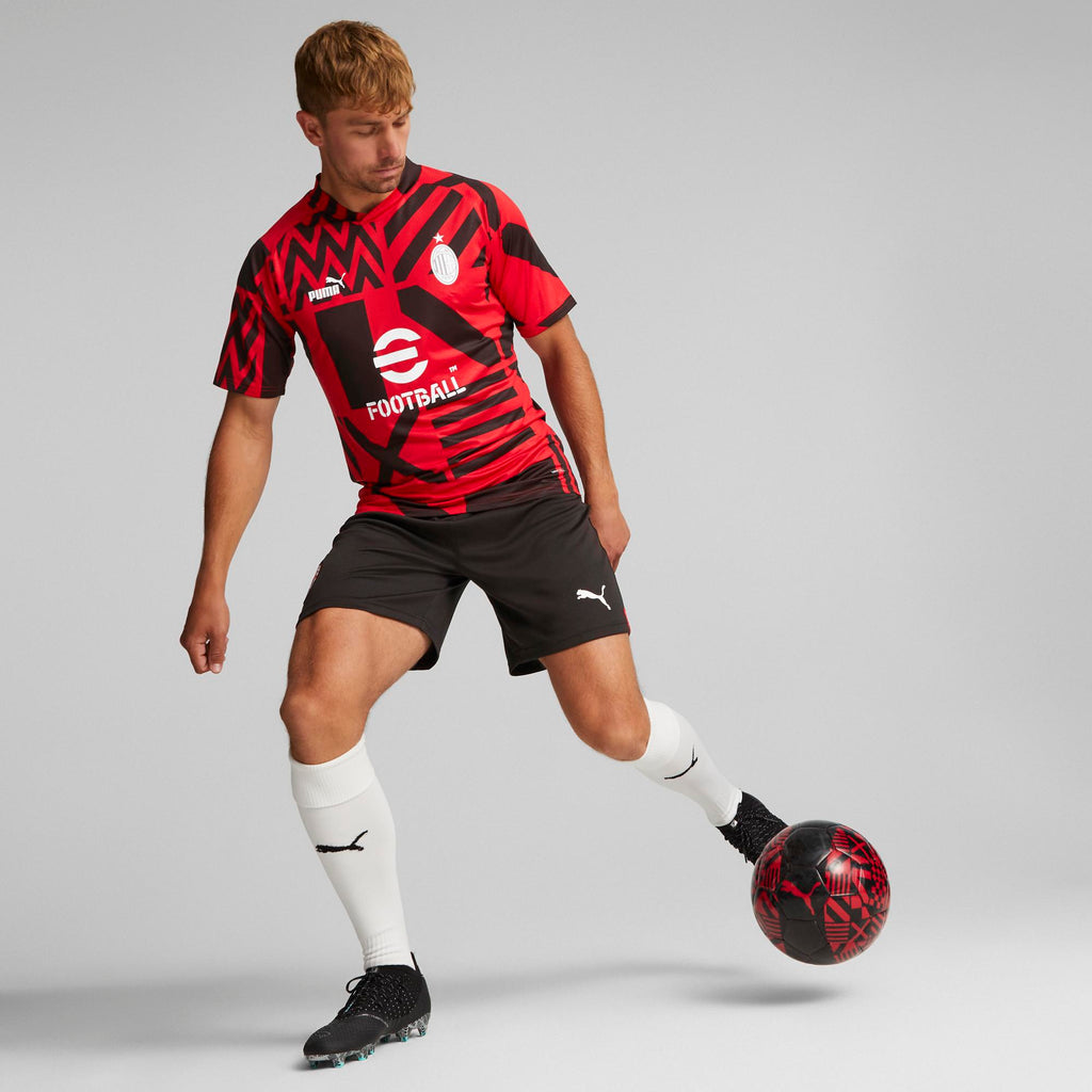 PUMA AC Milan 22/23 Pre-Match Short-Sleeve Men's Soccer Jersey
