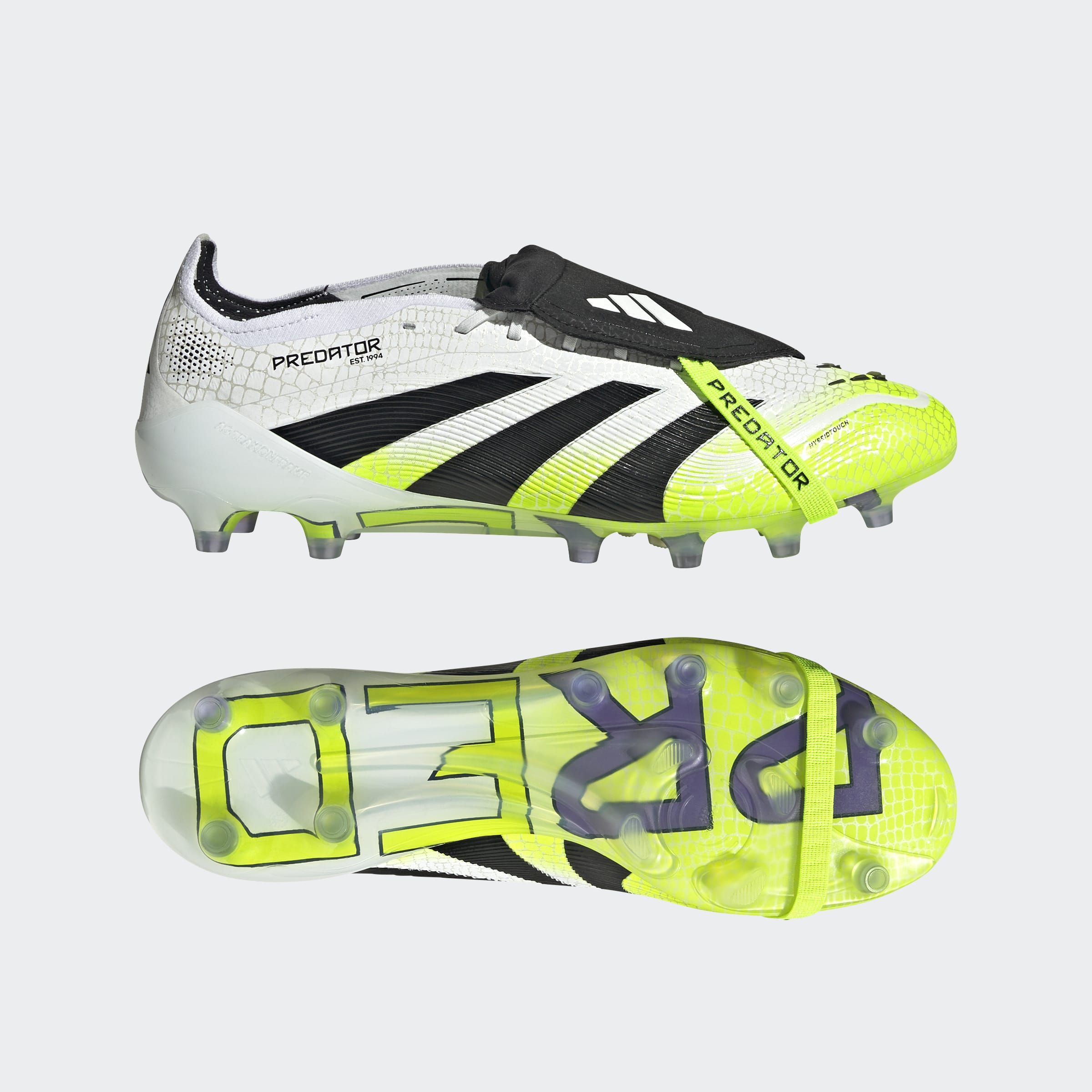 adidas Predator 25 Elite Fold-Over Tongue Artificial Grass Cleats