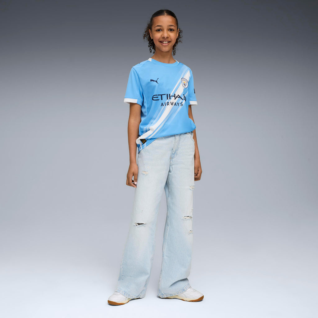 PUMA Manchester City 25/26 Home Replica Jersey Kids