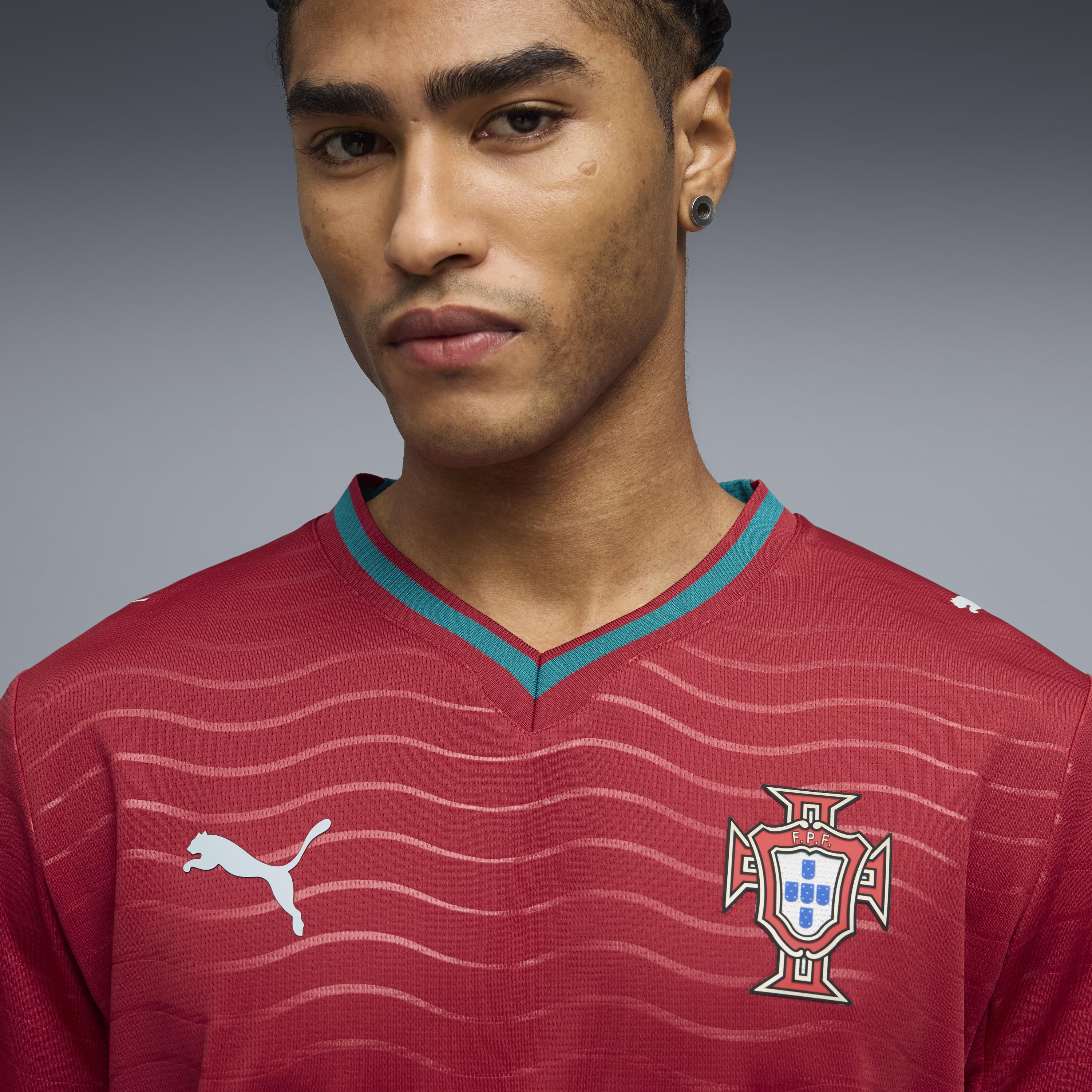 PUMA Portugal 2026 Home Men's Long Sleeve Soccer Jersey