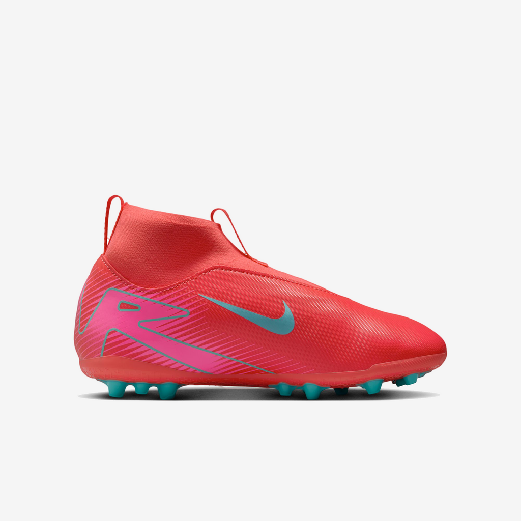 Nike Jr. Mercurial Superfly 10 Academy Big Kids' Artificial-Grass High-Top Soccer Cleats