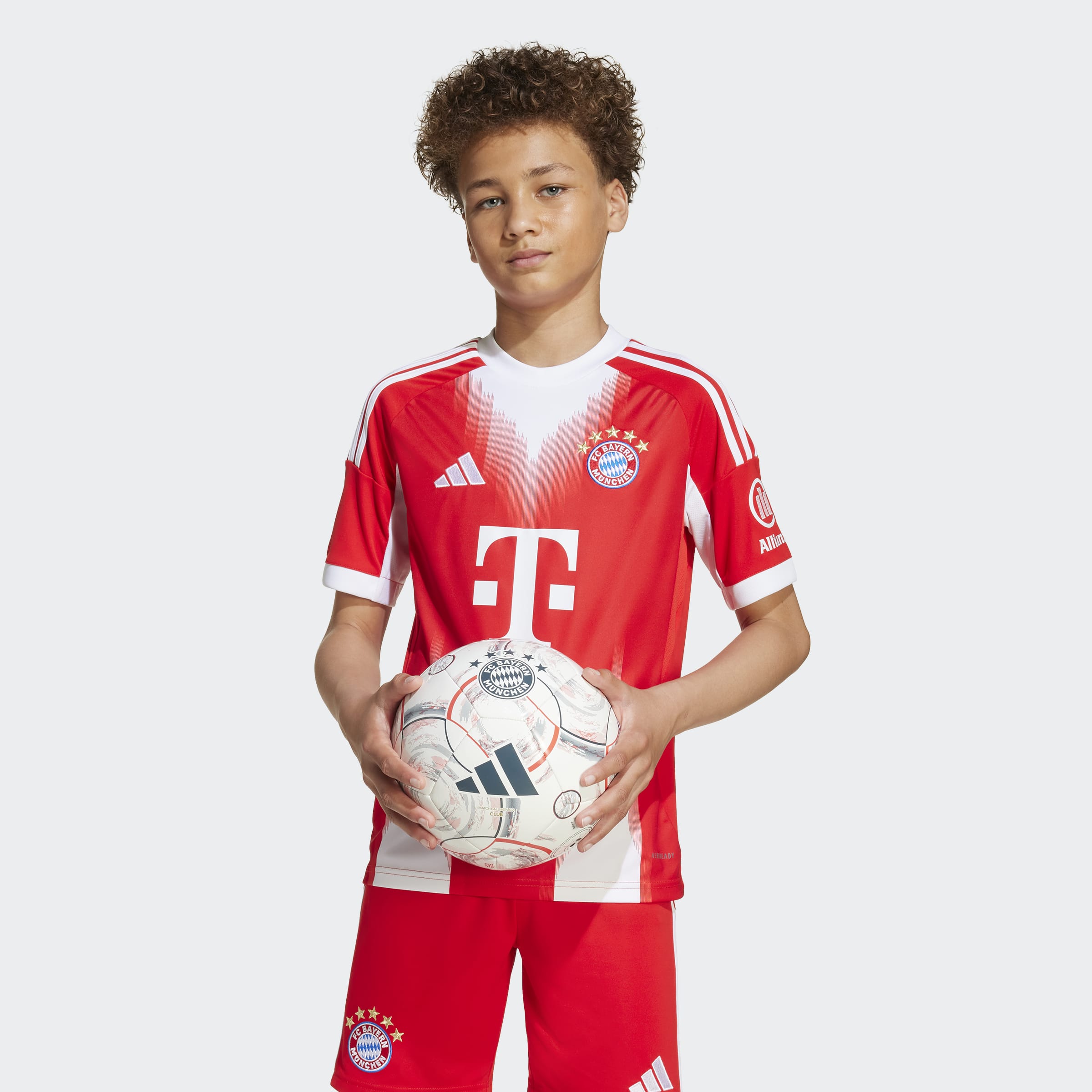 adidas FC Bayern 25/26 Home Jersey Kids