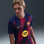 FC Barcelona 2025/26 Stadium Home Men's Nike Dri-FIT Replica Soccer Jersey