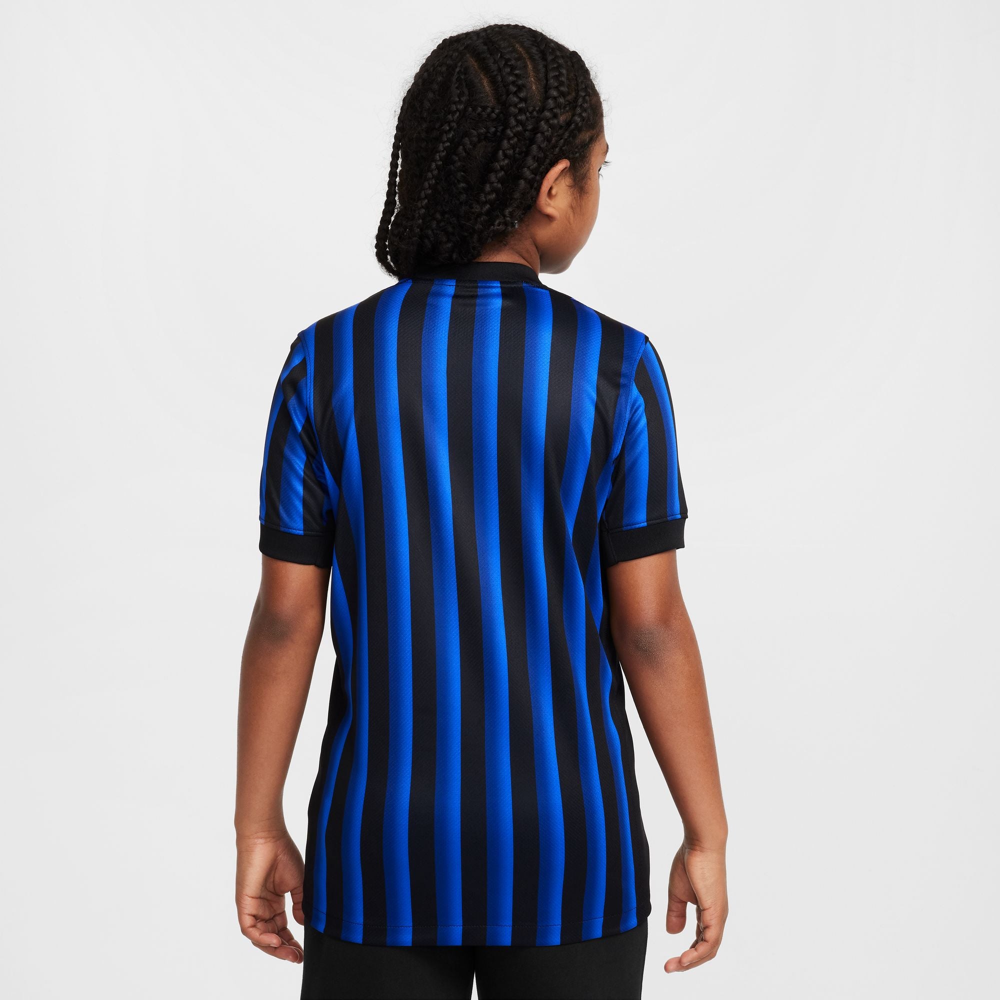Inter Milan 2025/26 Stadium Home Big Kids' Nike Dri-FIT Replica Jersey