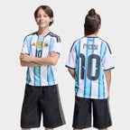 adidas Argentina 26 Home Replica Messi Kids Jersey