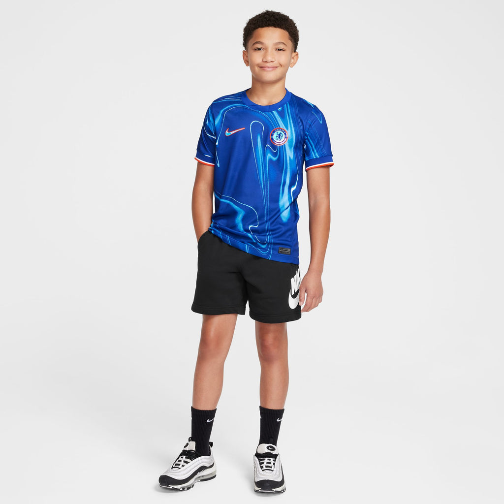 Chelsea FC 2024/25 Stadium Home Kids Big Kids' Nike Dri-FIT Soccer Replica Jersey