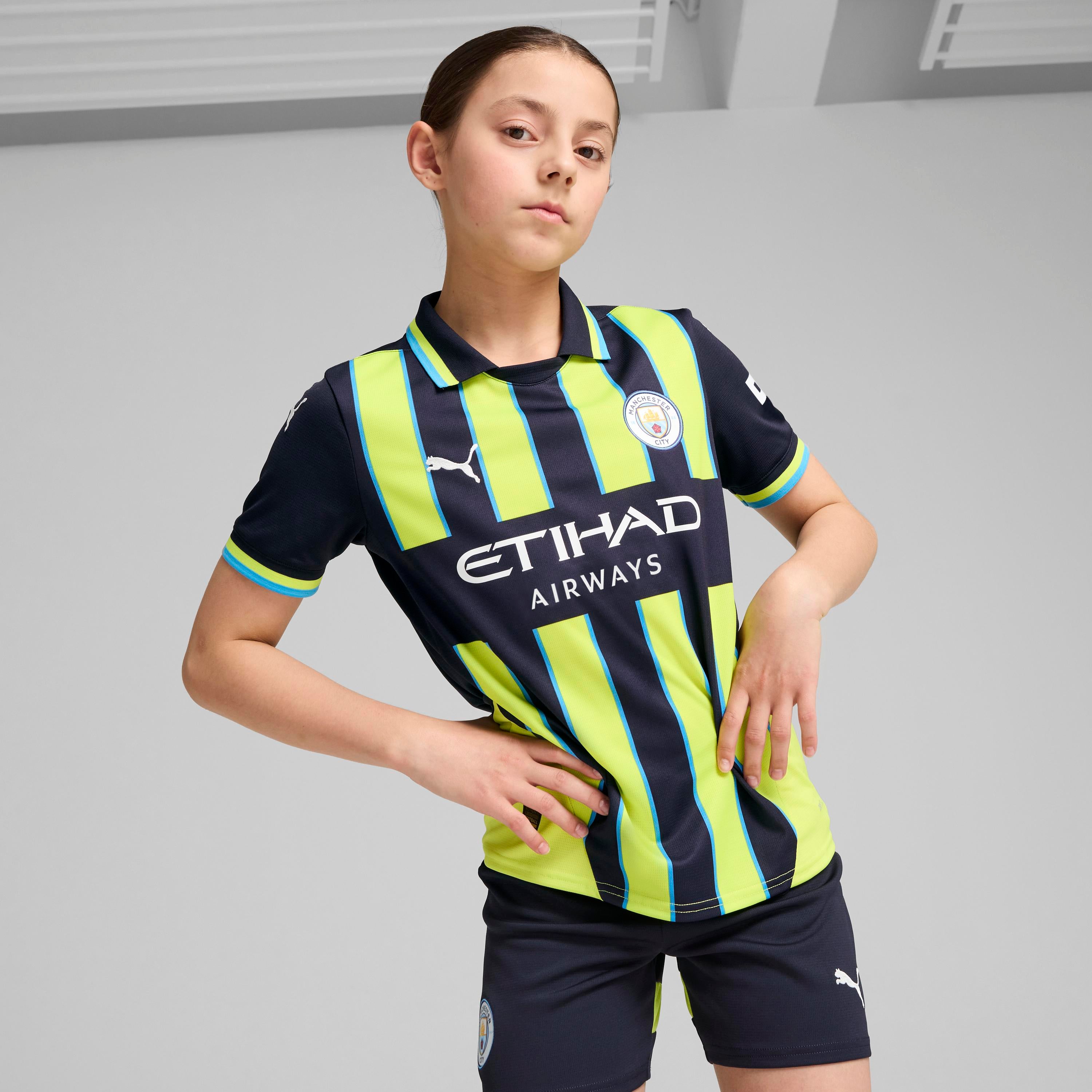 PUMA Manchester City 24/25 Away Replica Jersey Kids