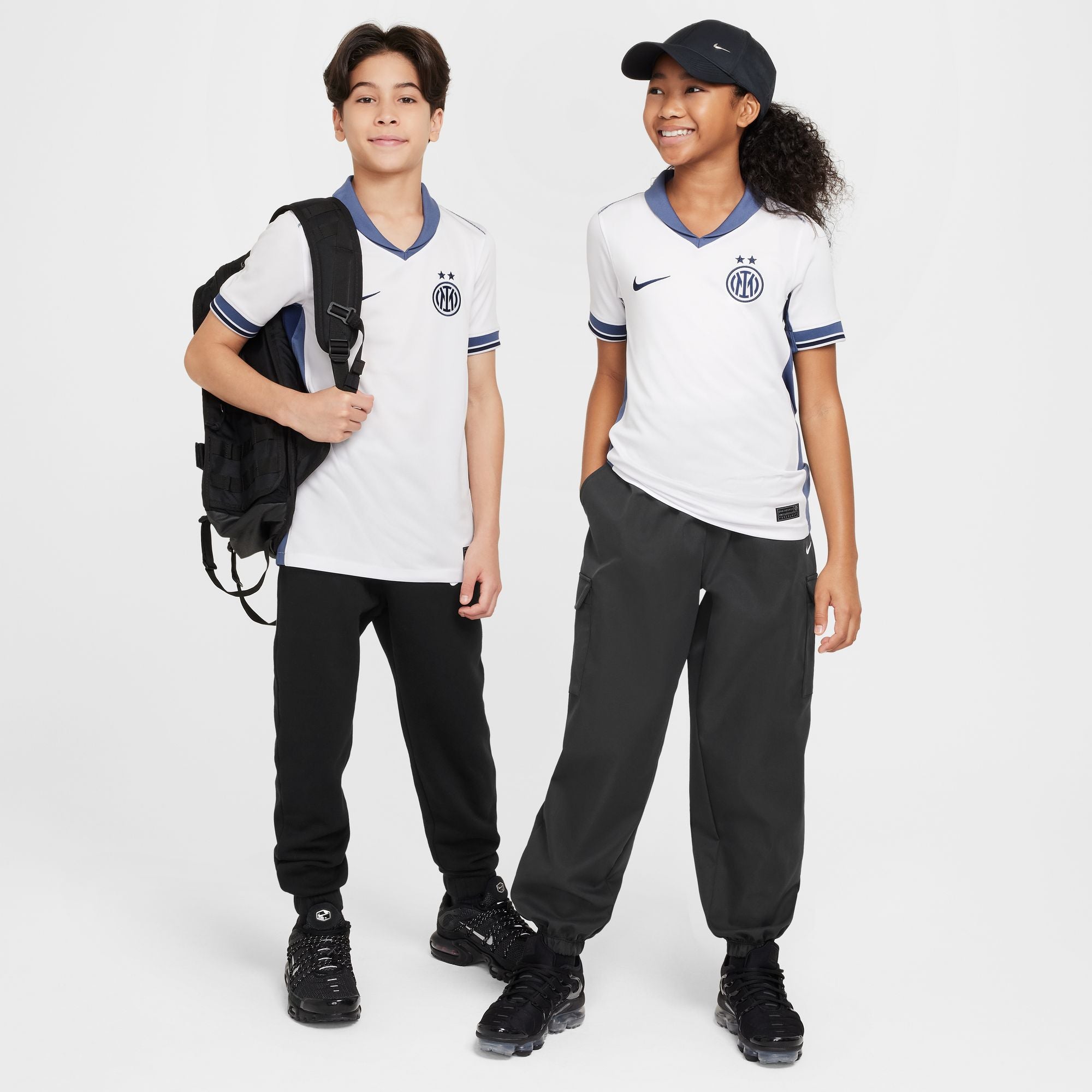 Inter Milan 2024/25 Stadium Away Big Kids' Nike Dri-FIT Replica Jersey