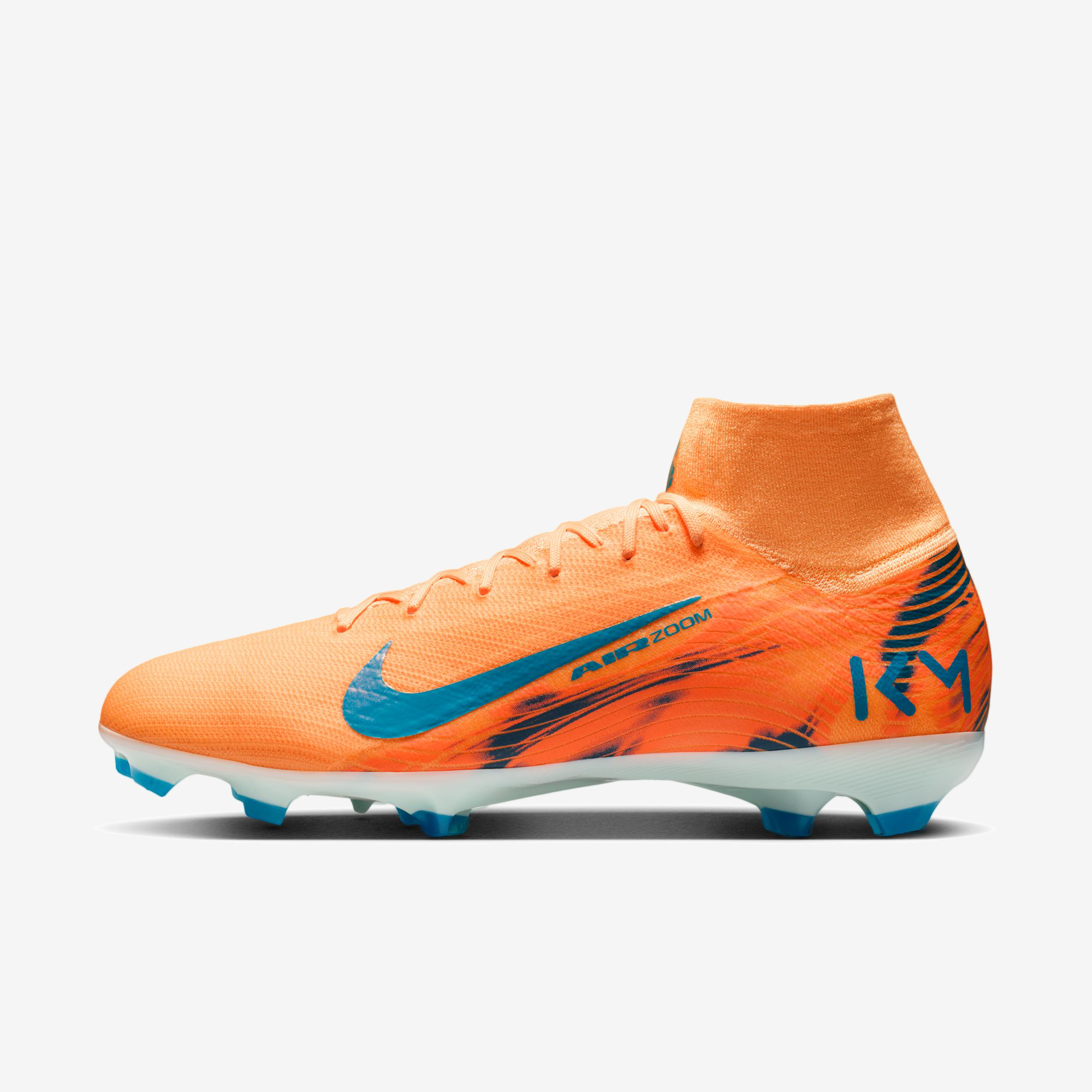 Kylian Mbappé Nike Mercurial Superfly 10 Pro Firm-Ground High-Top Soccer Cleats
