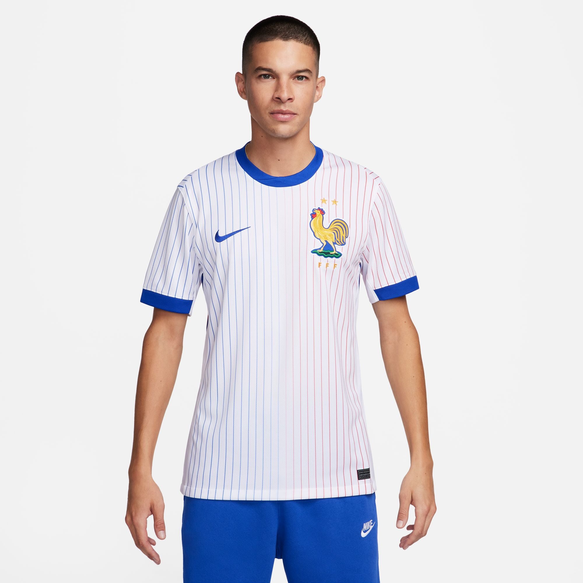 France 2024 Stadium Away Men's Nike Dri-Fit Soccer Replica Jersey