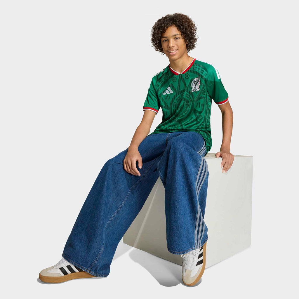 adidas Mexico 26 Home Kids Jersey