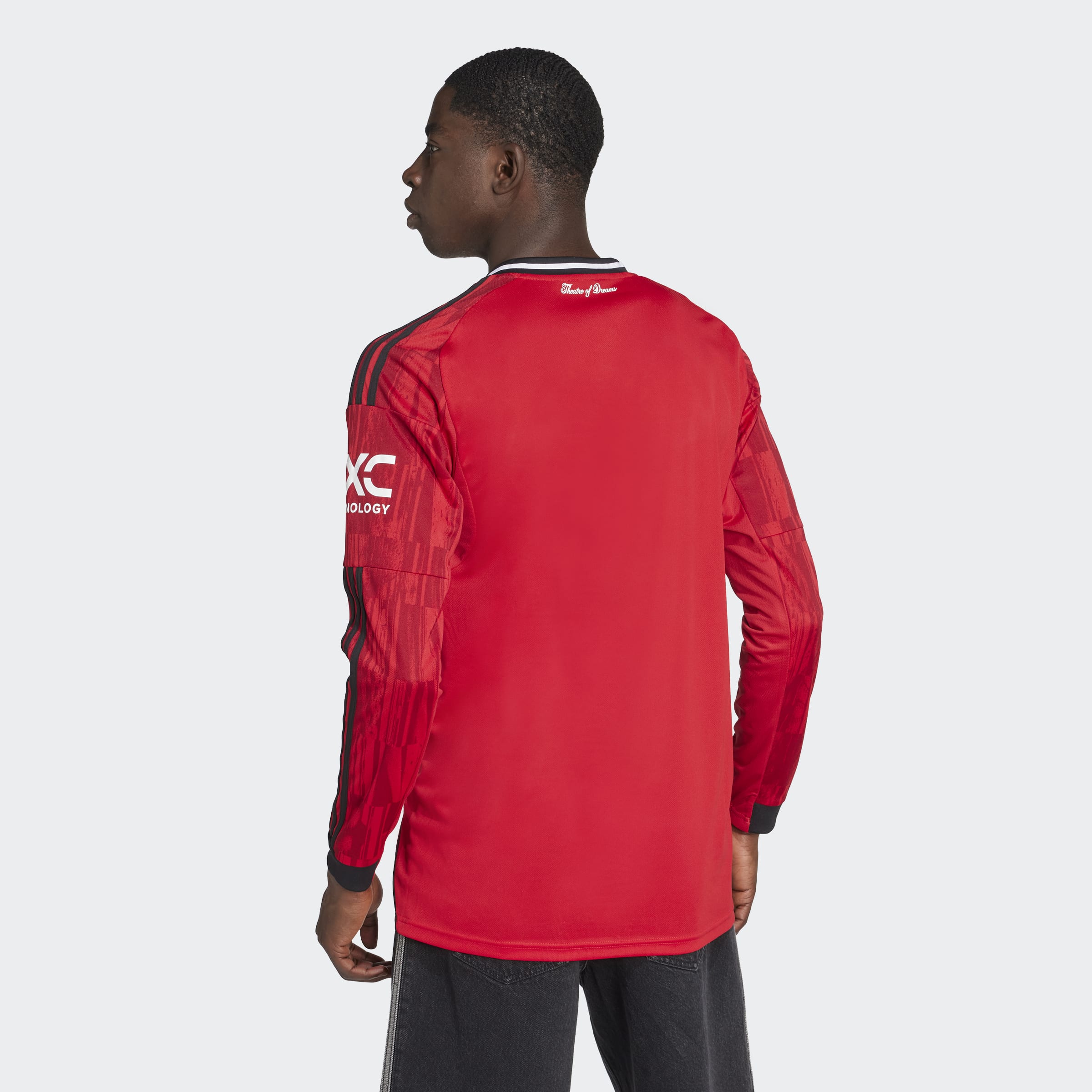 adidas Manchester United 25/26 Long Sleeve Home Jersey