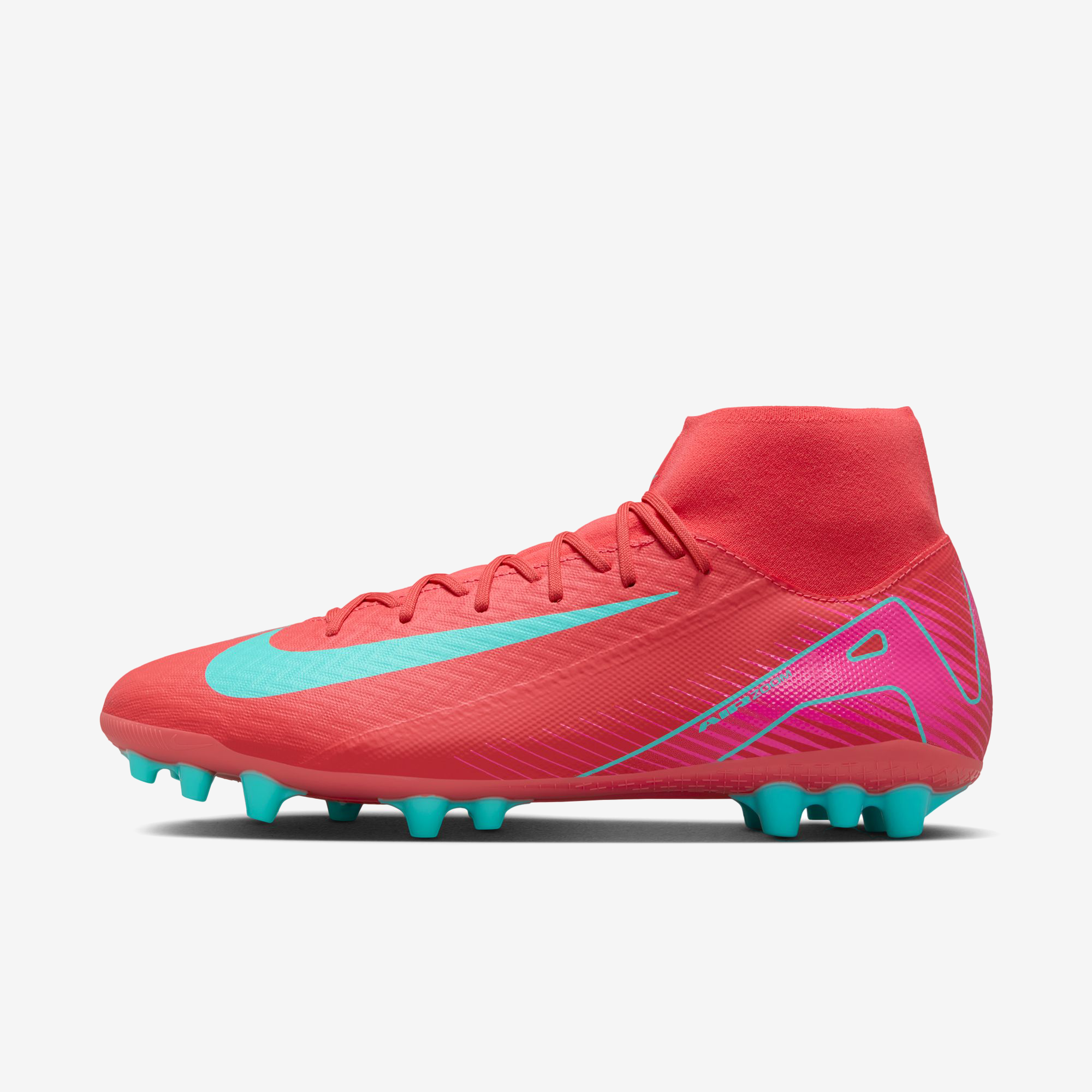 Nike Mercurial Superfly 10 Academy Artificial-Grass High-Top Soccer Cleats