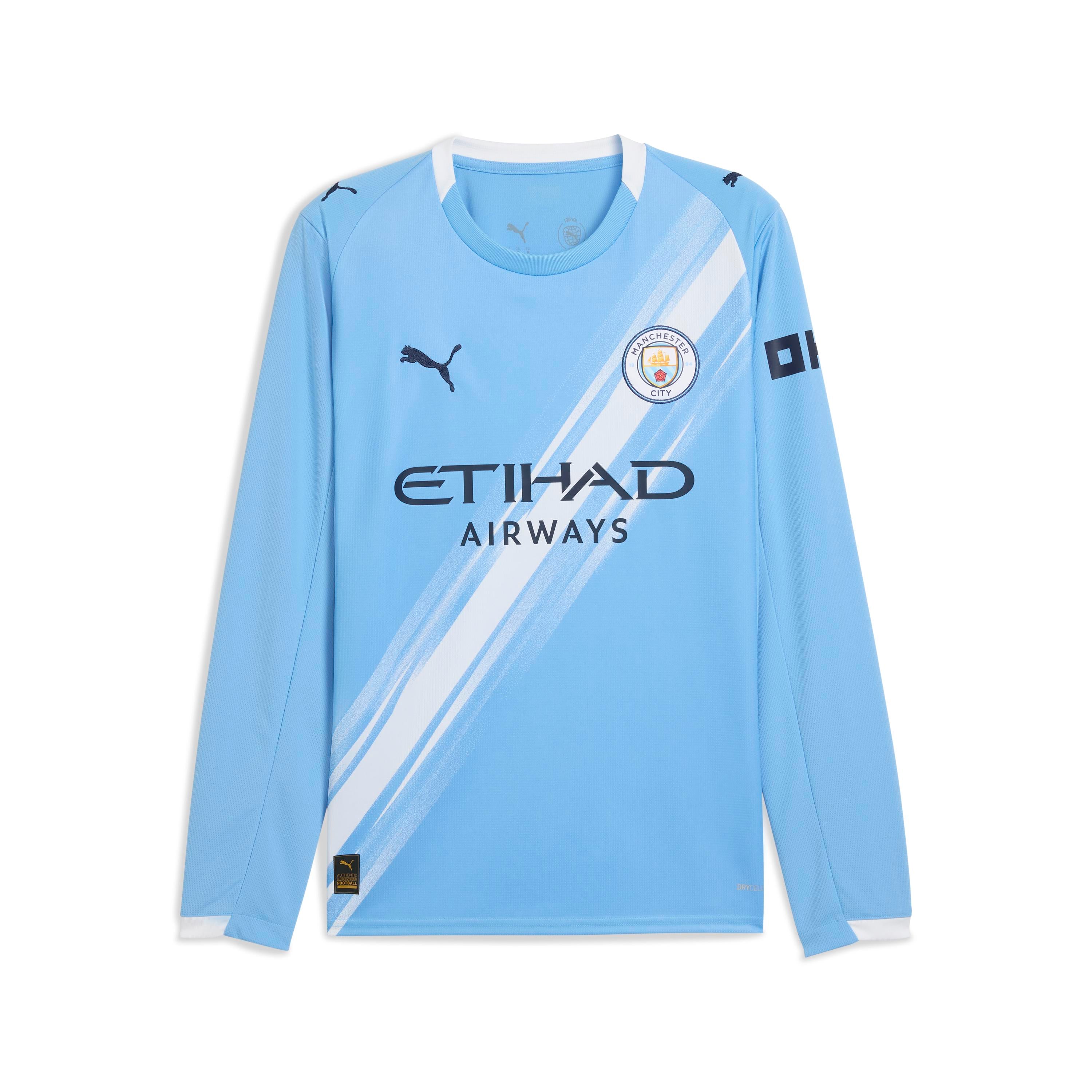 PUMA Manchester City 25/26 Long Sleeve Home Jersey